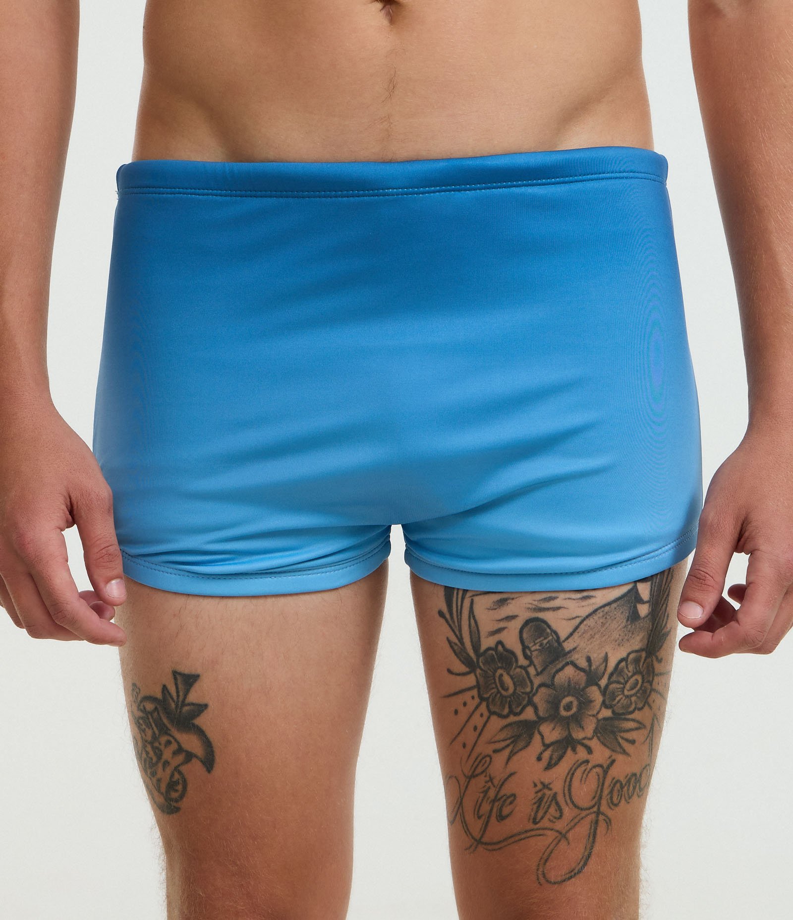 Sunga Boxer em Microfibra com Degrade Azul 2
