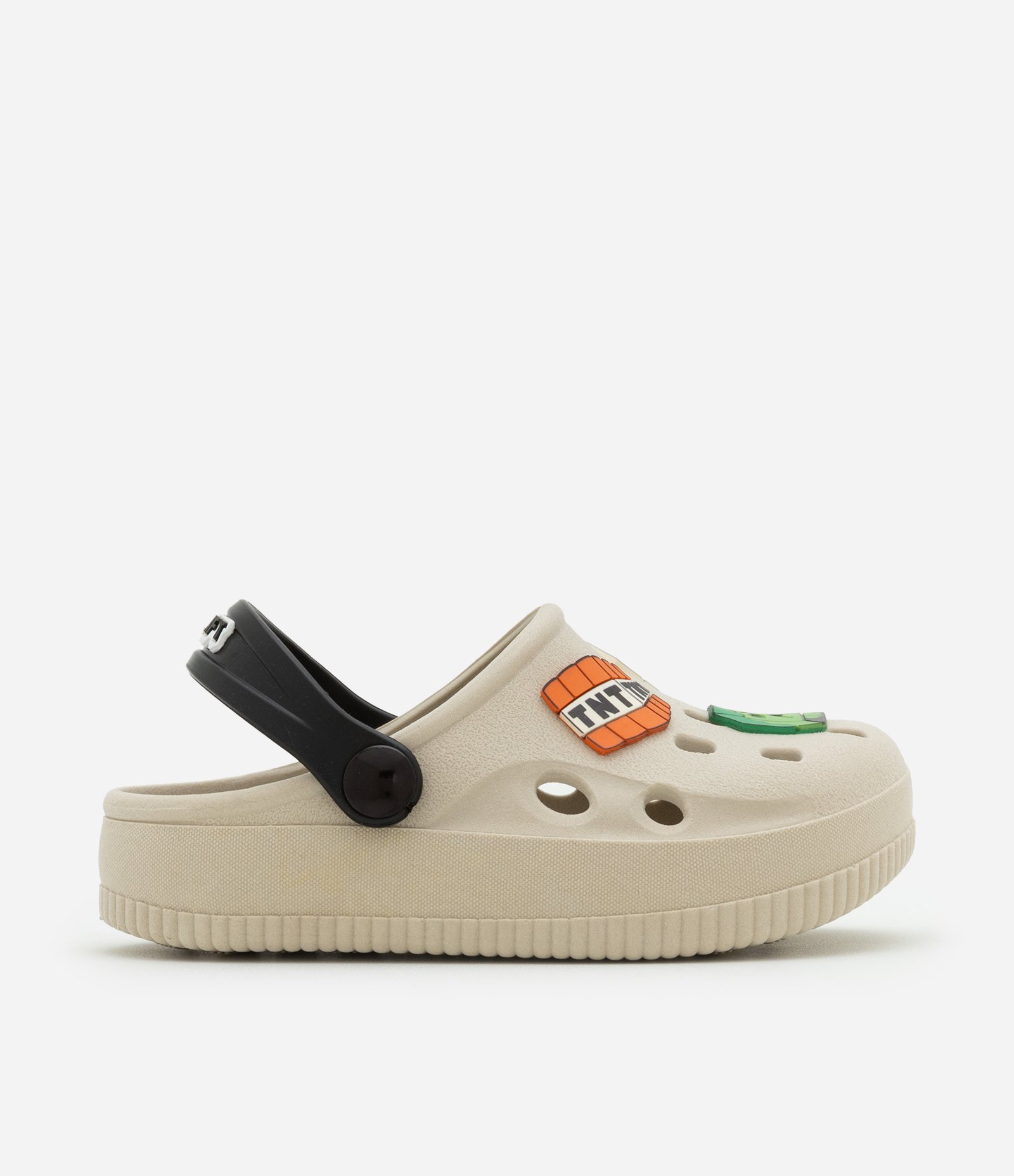 Sandália Infantil Babuche em PVC Minecraft - Tam 28 ao 35 Bege 5