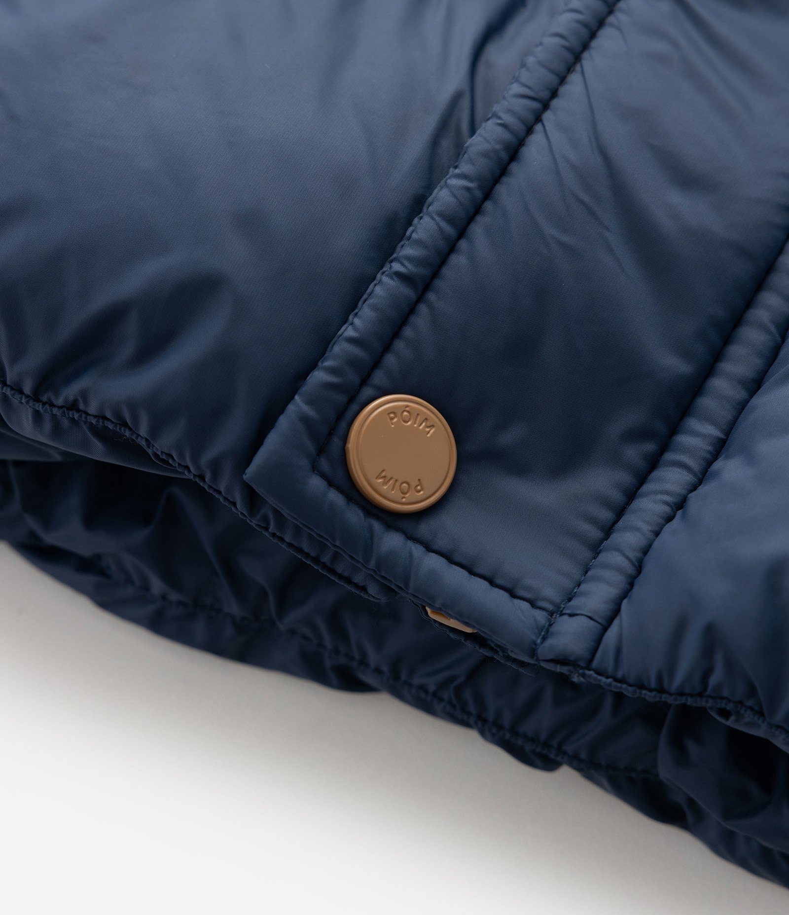 Jaqueta Infantil Raglan com Capuz Forrado – Tam 1 a 5/6 Anos Azul/Bege/Caramelo 3