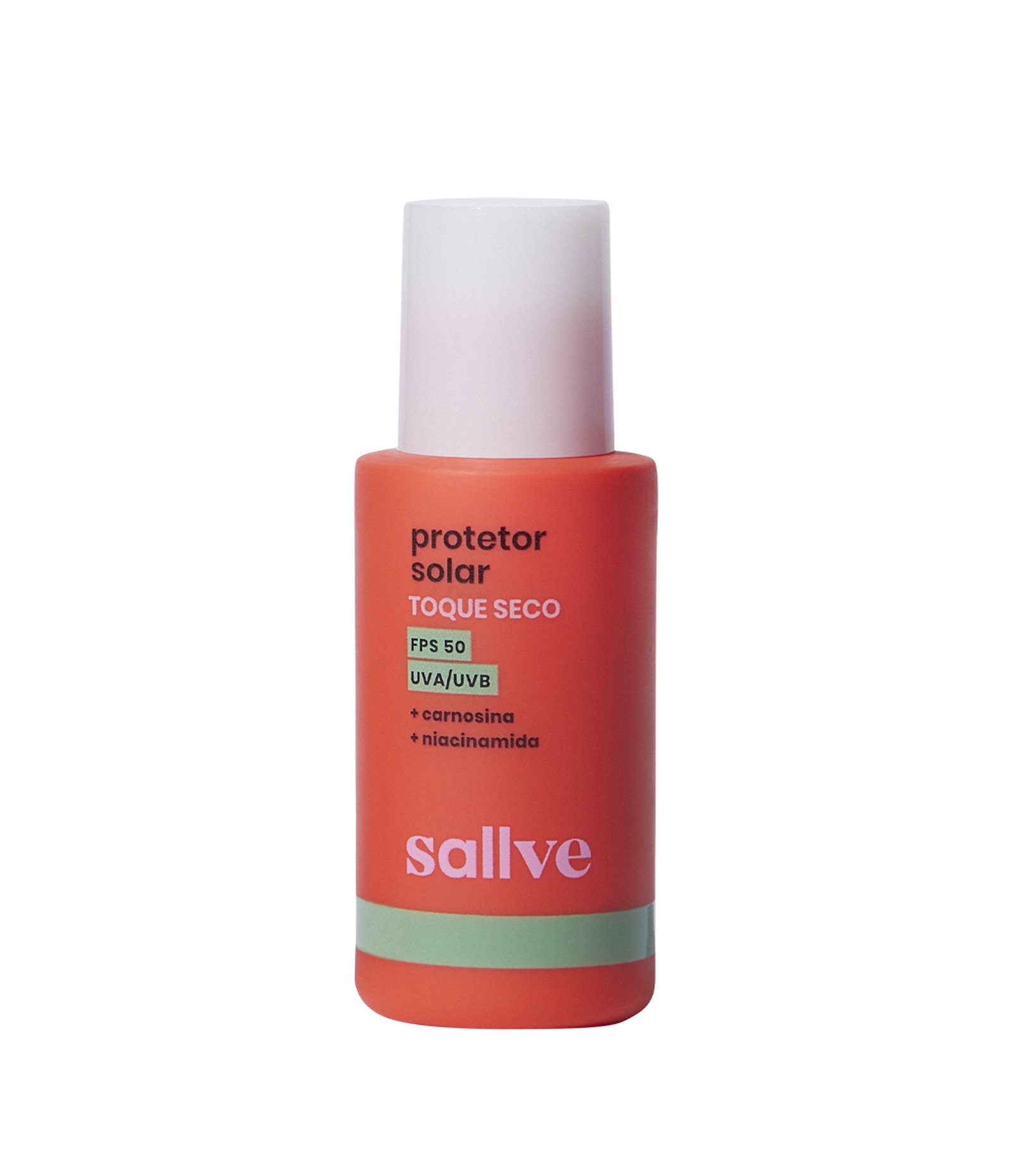 Protetor Solar Toque Seco FPS50 Niacinamida Sallve 40g 2