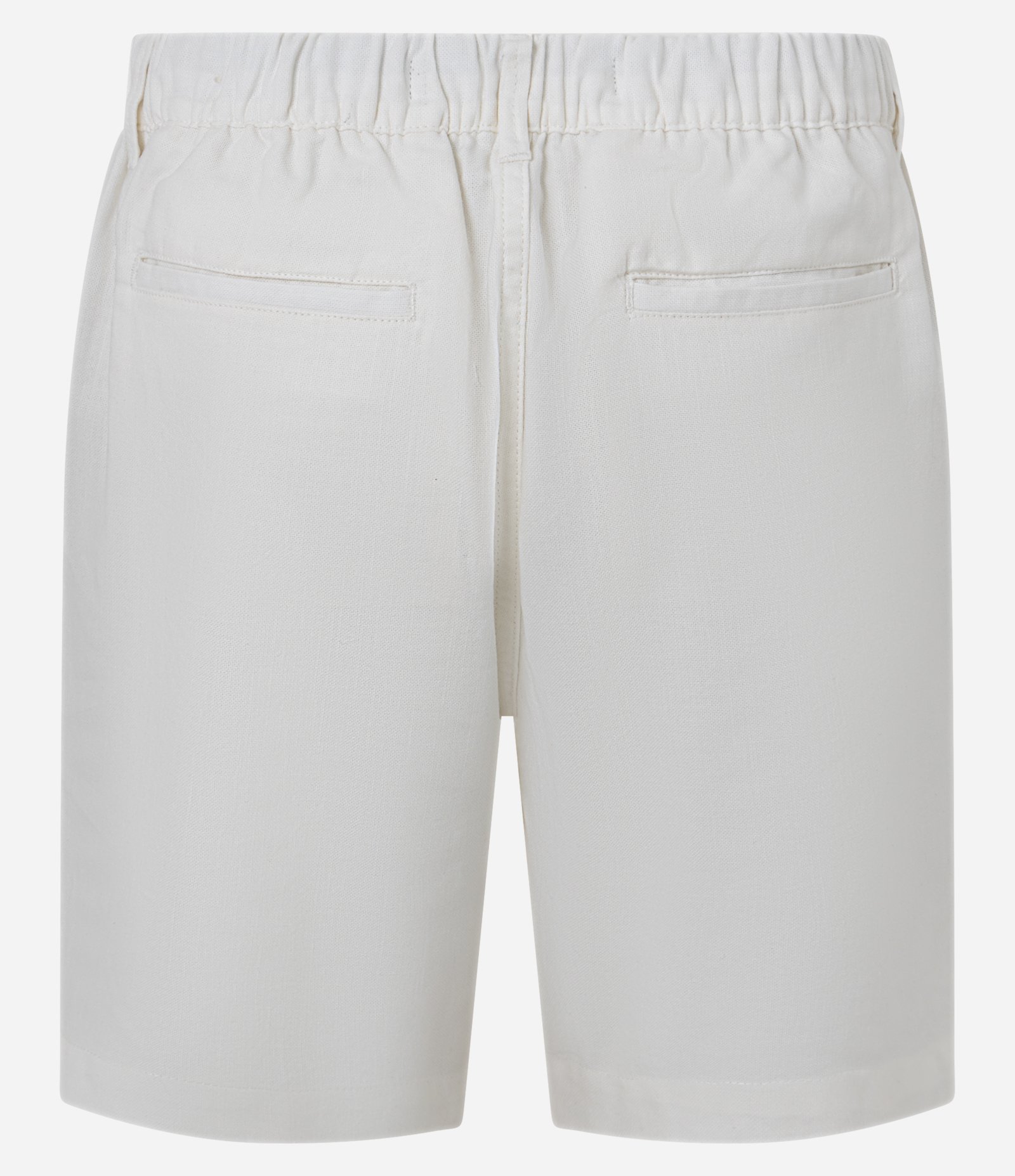 Bermuda Slim em Oxford com Bolso Branco 3