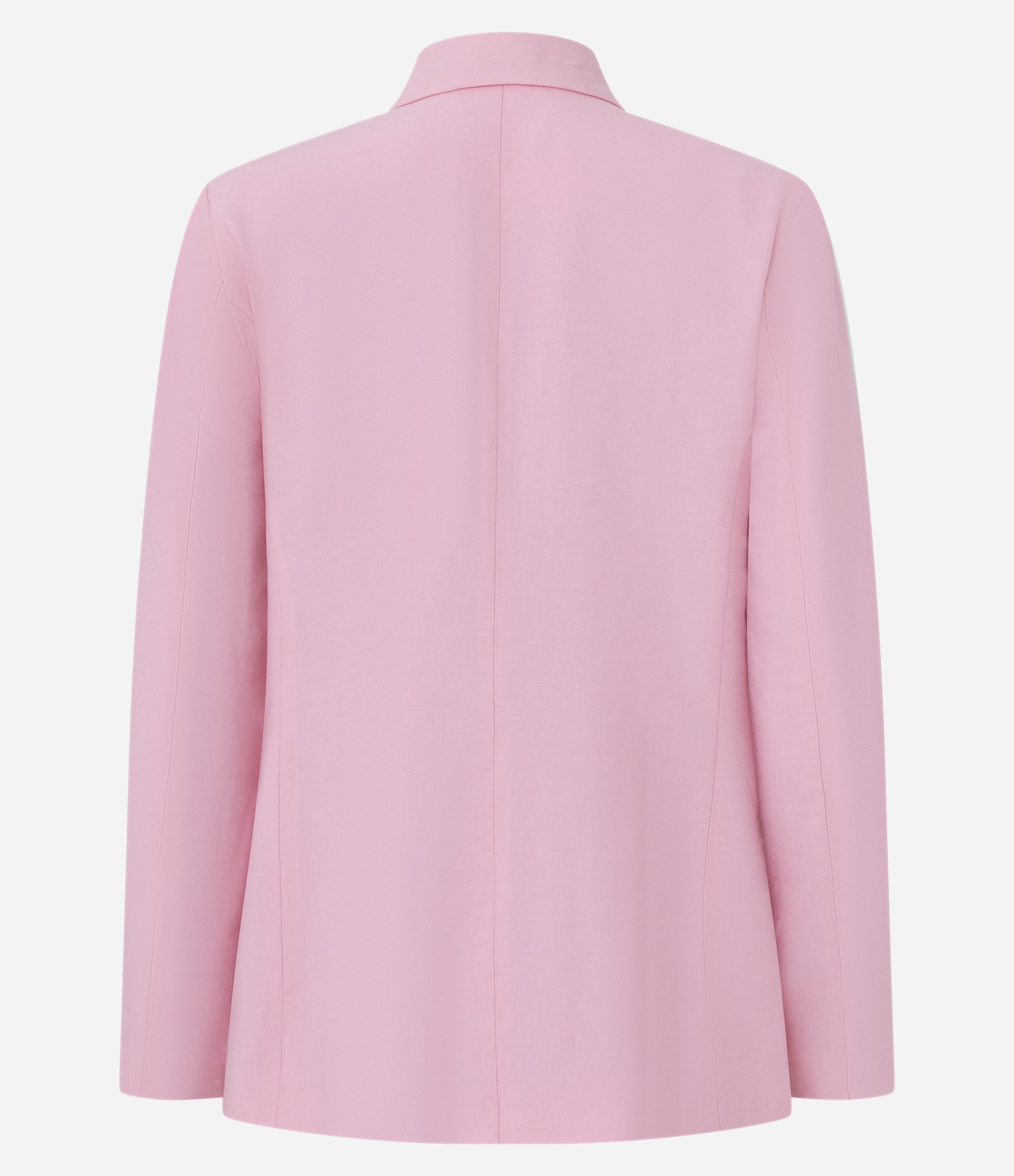 Blazer Alfaiatado em Viscose com Textura Amassada Rosa 5