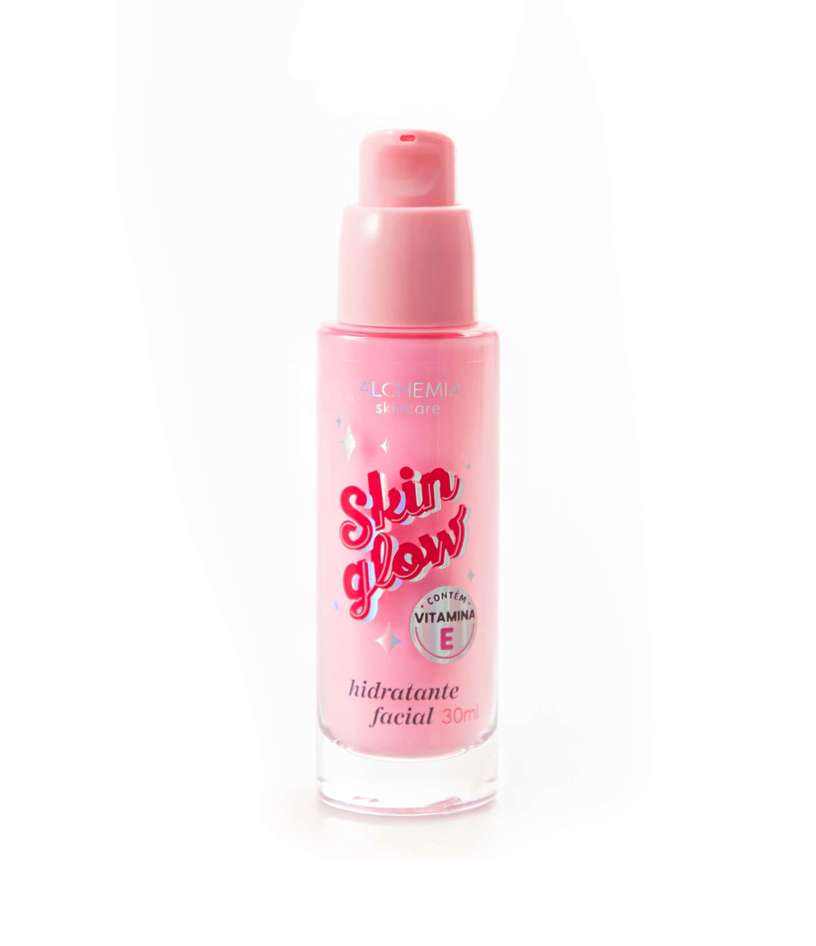 Hidratante Facial Skin Glow Rosa com Vitamina E Alchemia 30ml 5