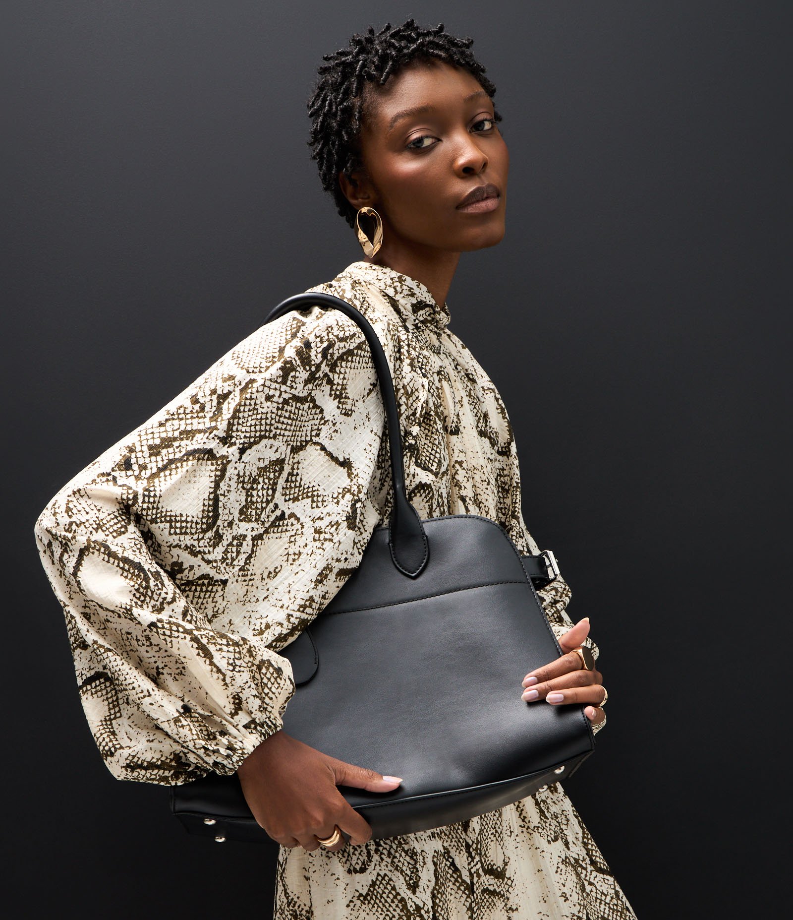 Blusa em Liocel com Manga Bufante e Estampa Animal Print Multicores 5