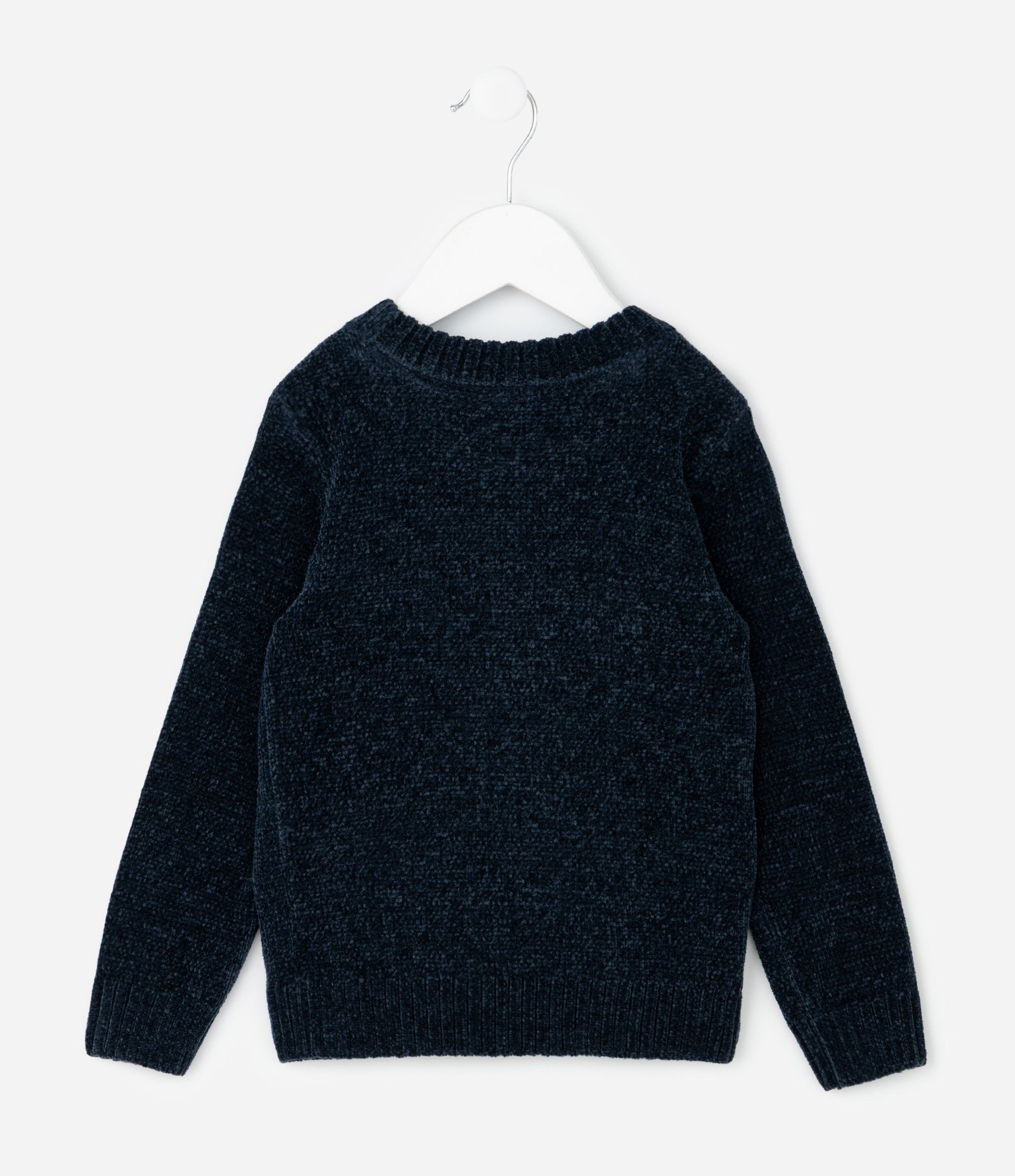 Casaco Infantil Chenille com Bordado Bluey Futebol – Tam 1 a 6 Anos Azul Marinho 4