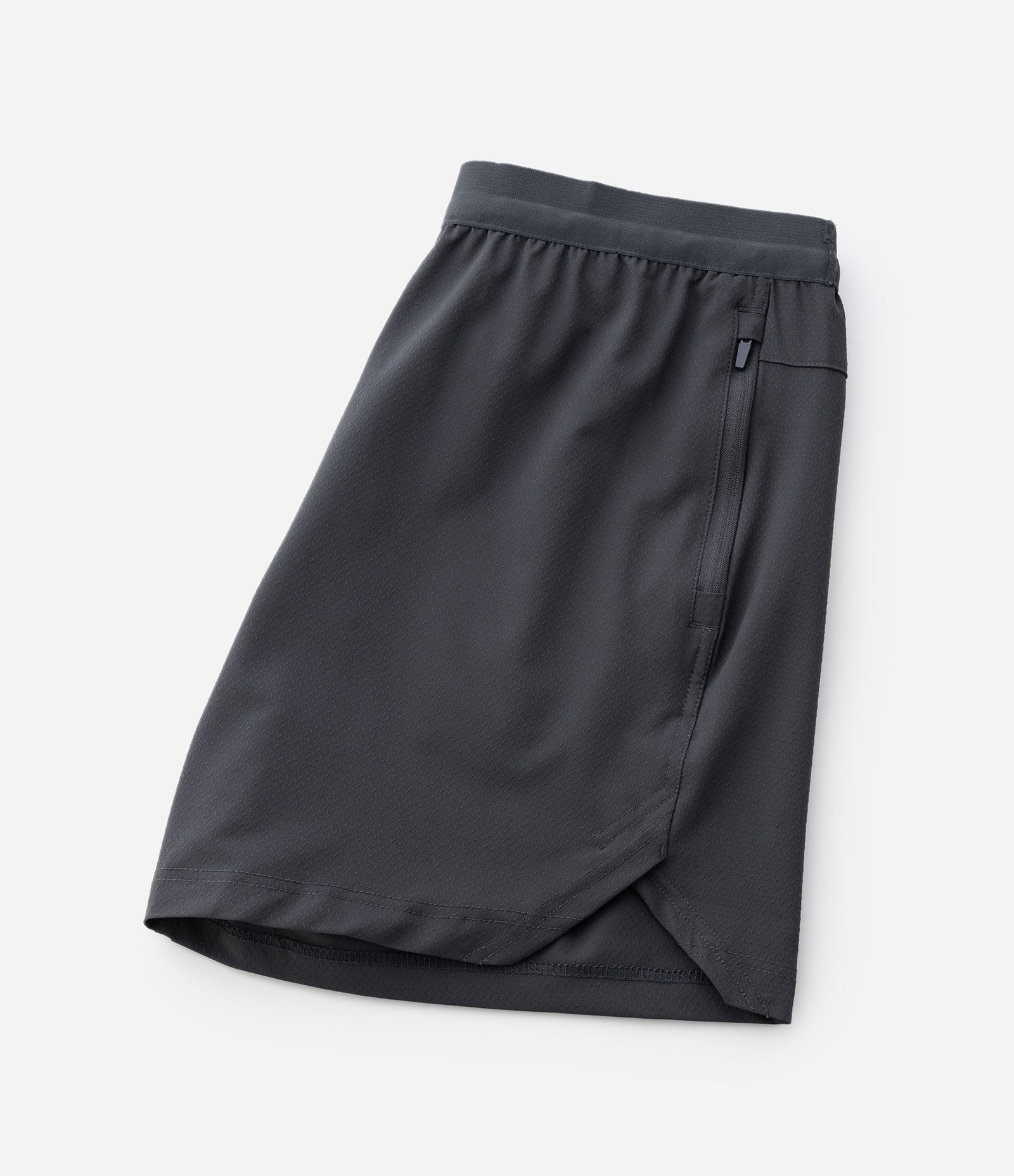 Bermuda Tecnológica Lisa com Textura Cinza 6