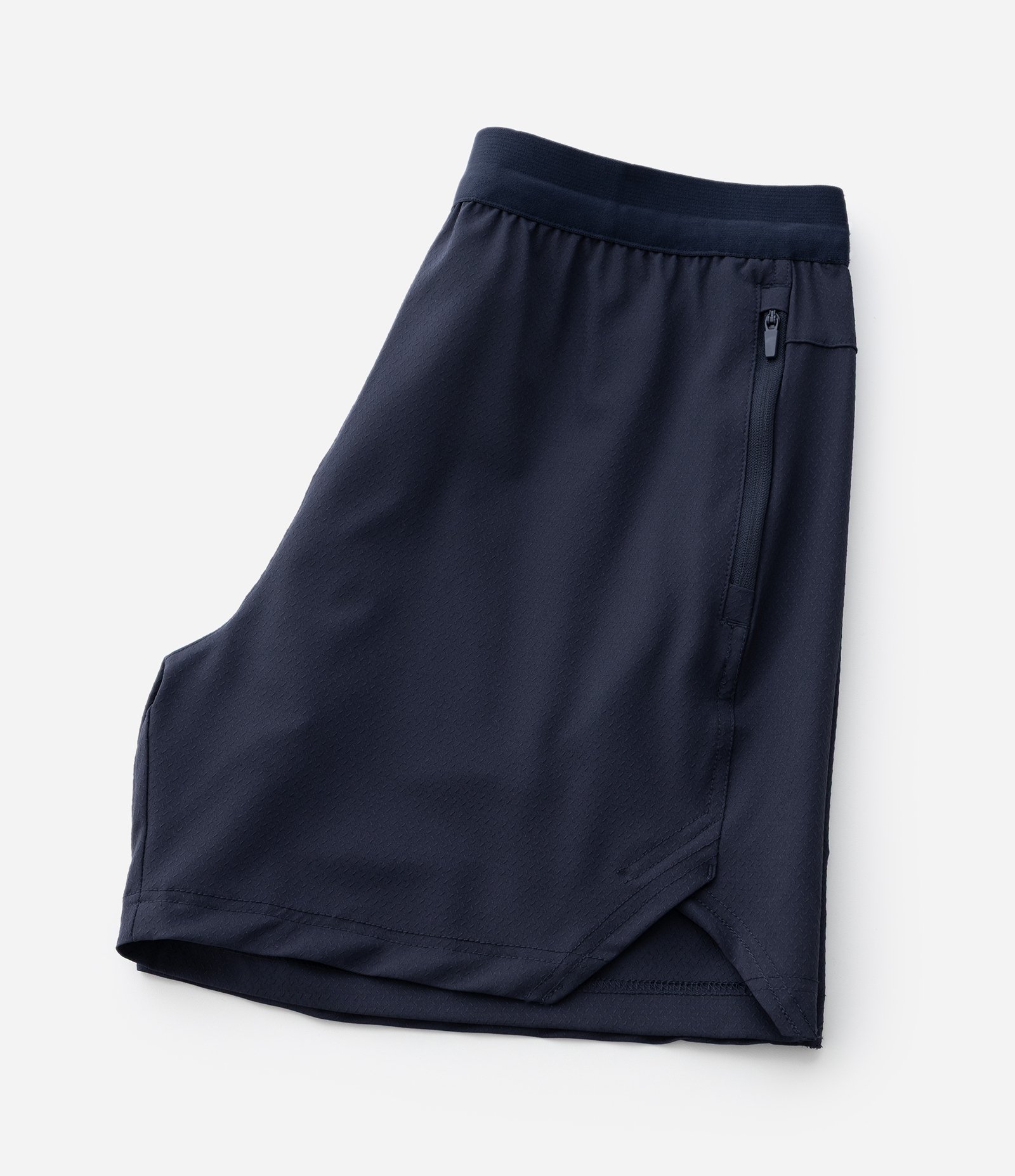 Bermuda Tecnológica Lisa com Textura Azul 6