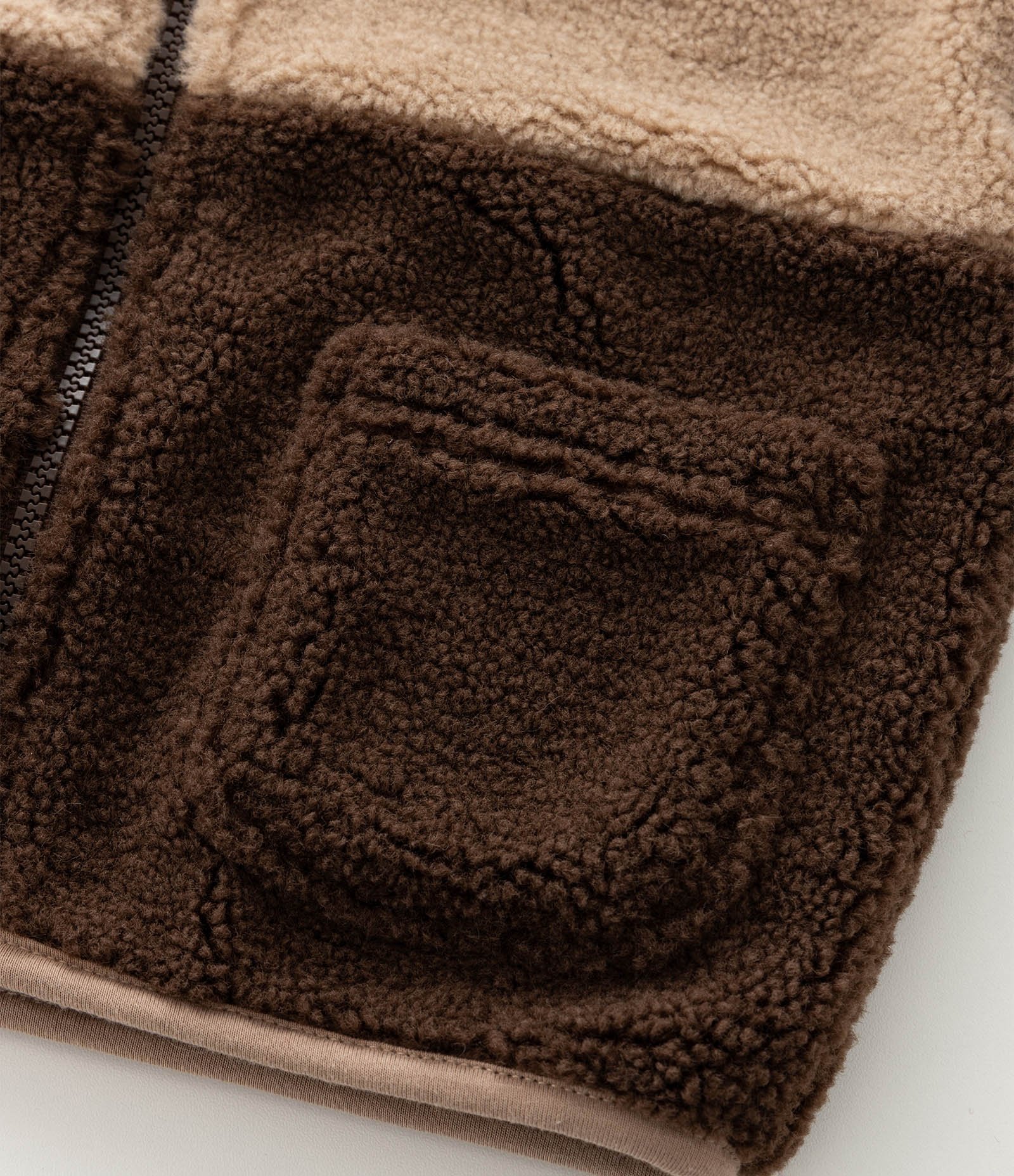 Jaqueta Infantil em Sherpa com Bordado de Ursinho – Tam 1 a 5/6 Anos Marrom 6