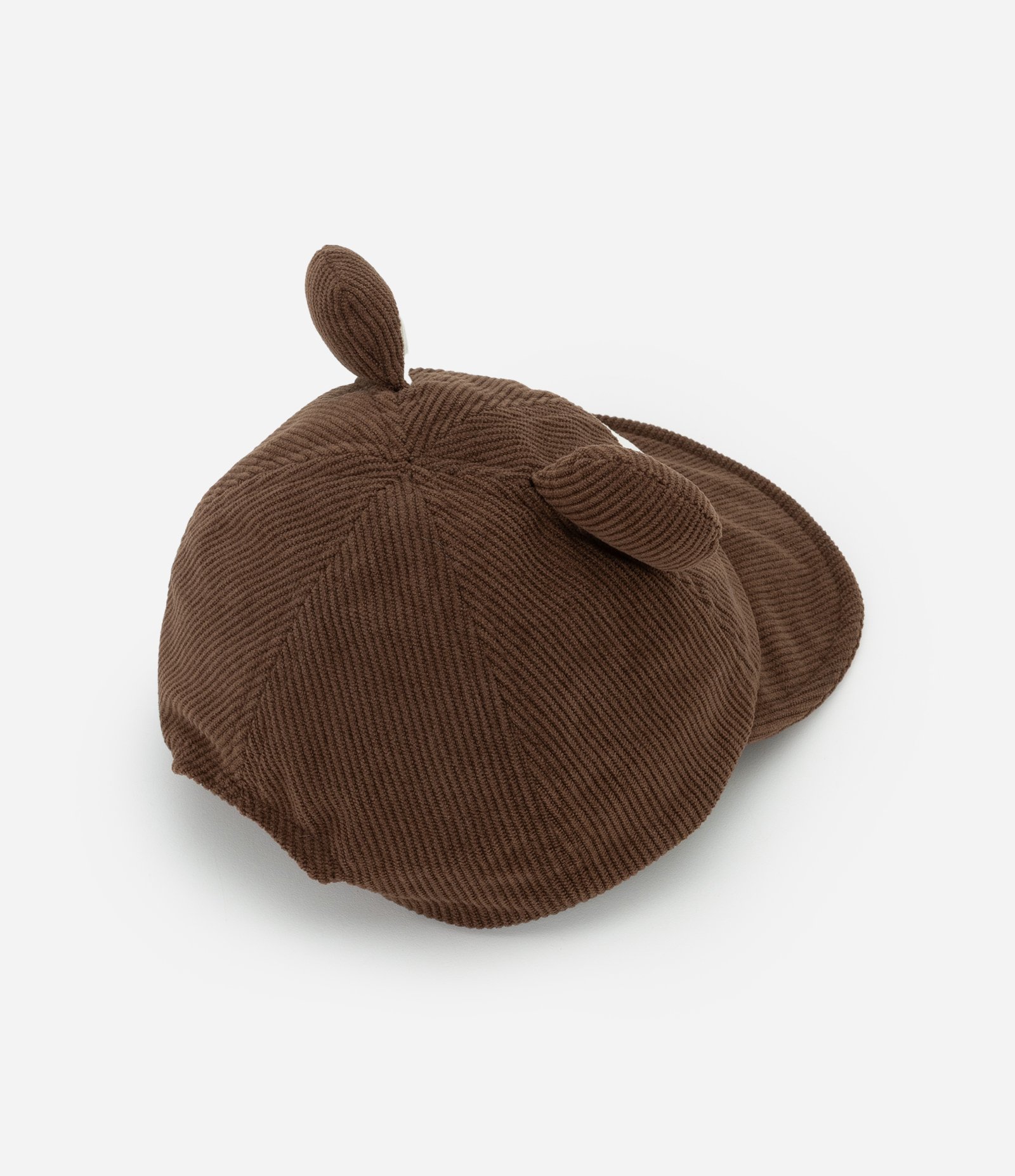 Boné Infantil com Orelhas 3D de Bichinho – Tam 0 a 12 Meses Marrom 2