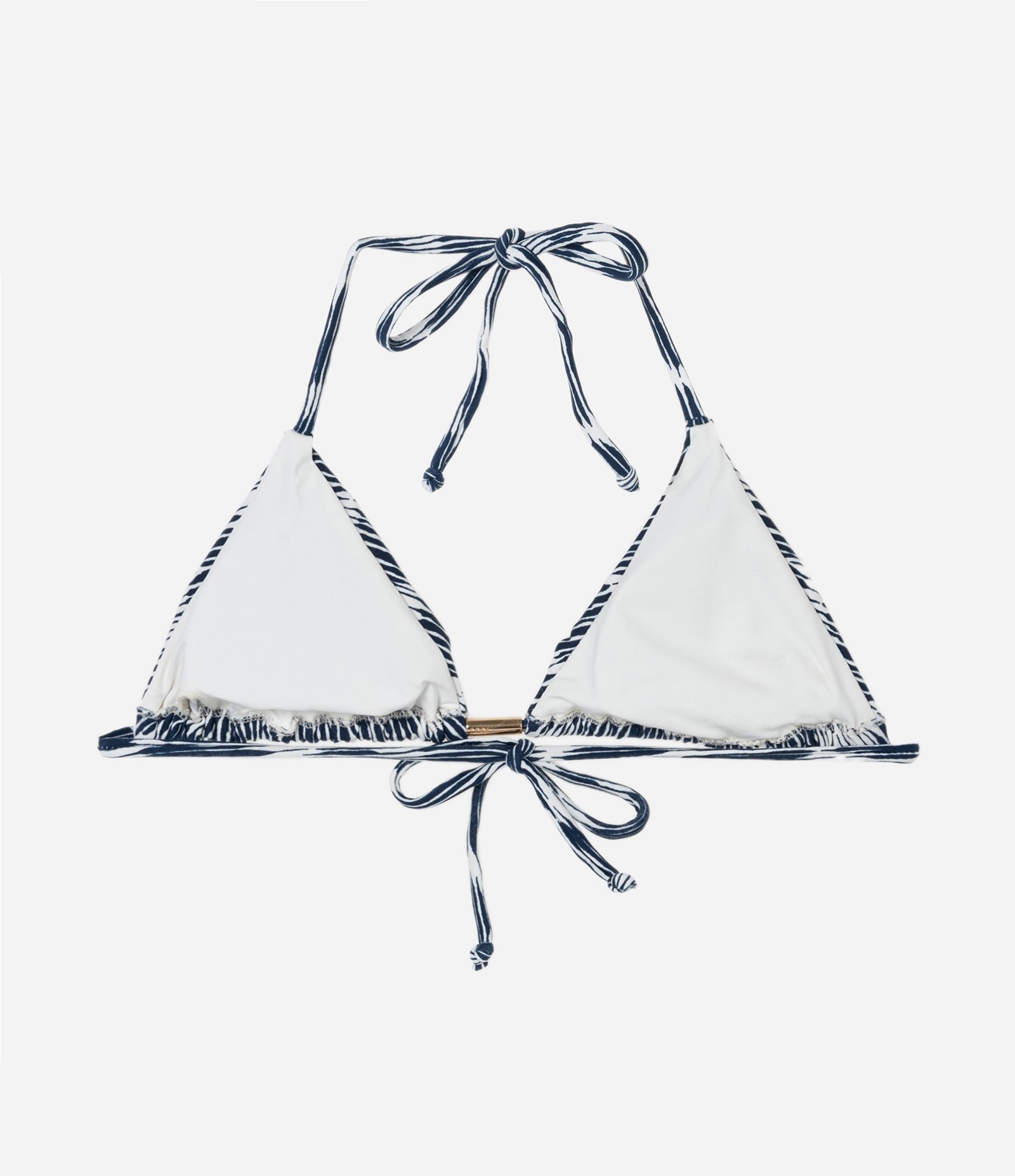 Biquini Top Cortininha em Microfibra Estampado Multicores 2