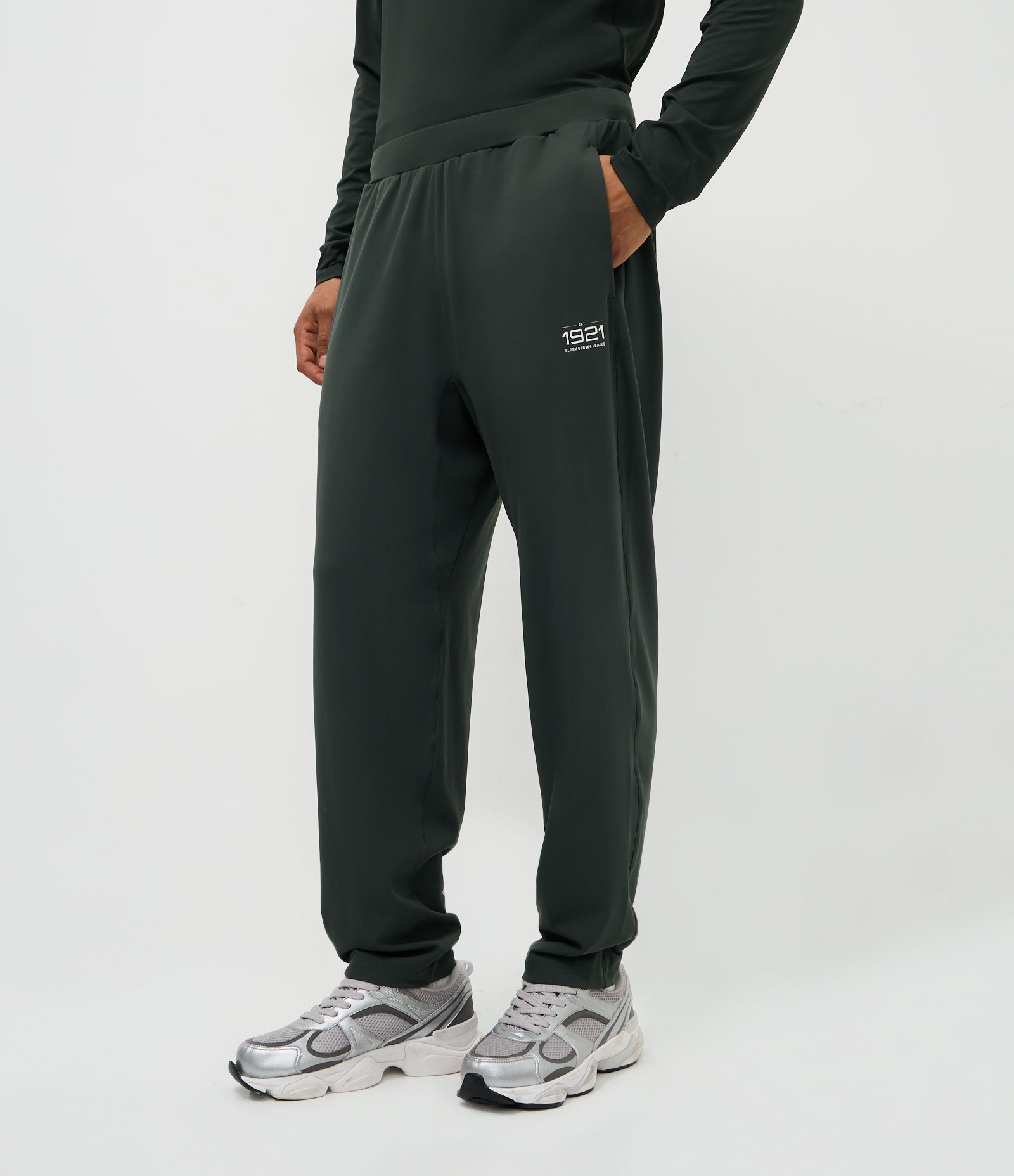 Calça Tecnológica com Lettering Verde 2