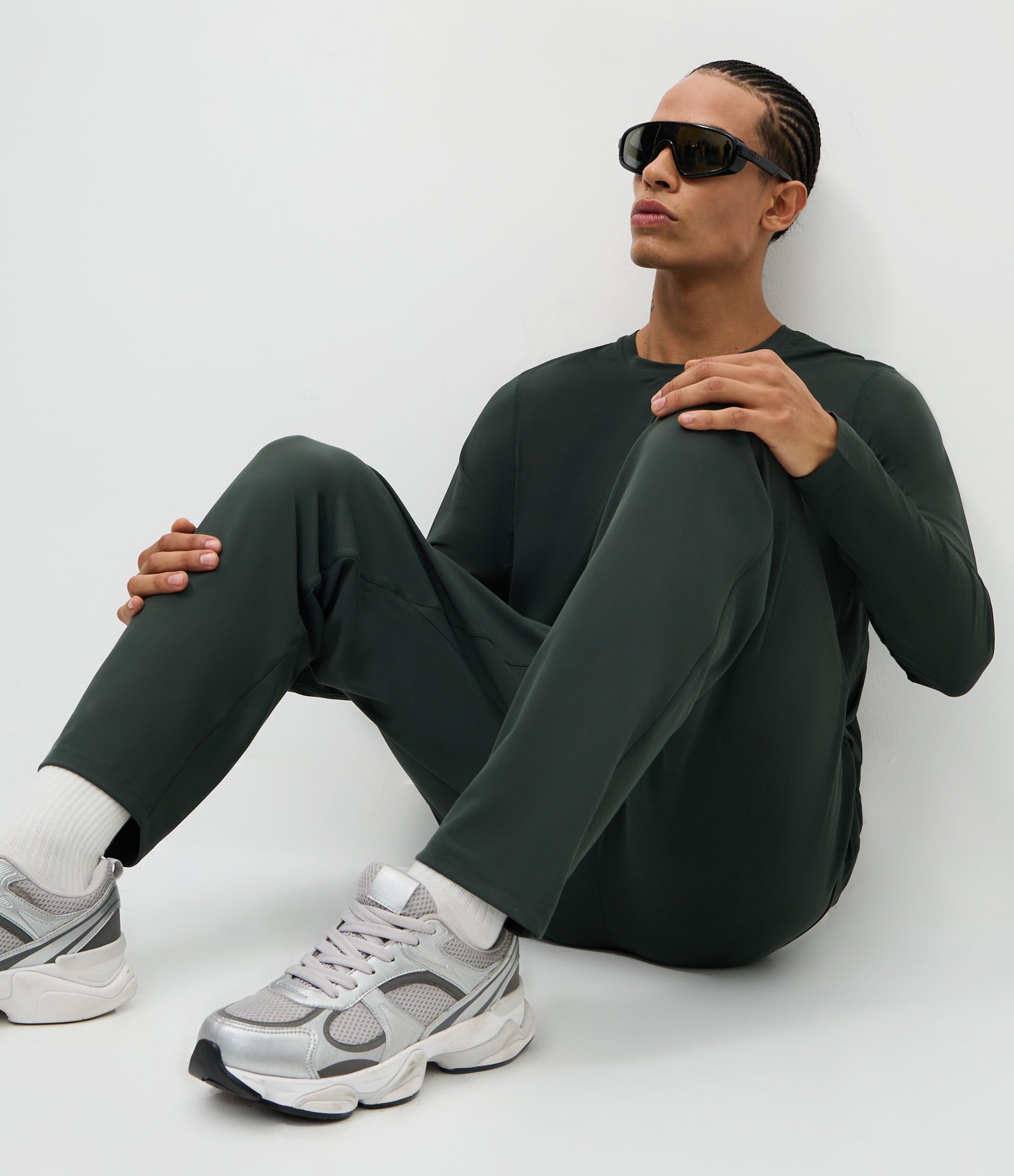 Calça Tecnológica com Lettering Verde 3