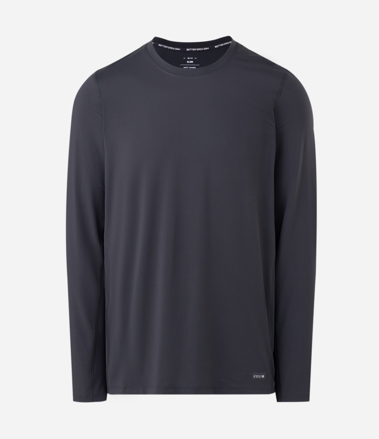 Camiseta Manga Longa Dry com Proteção UV 30+ Preto 4