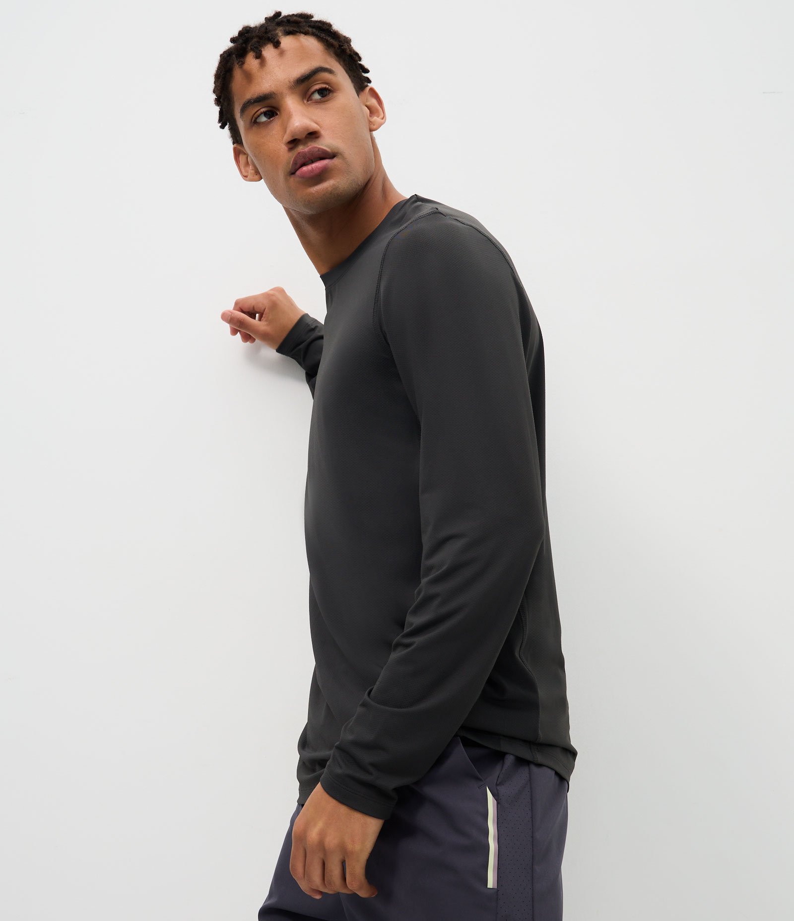 Camiseta Manga Longa Dry com Proteção UV 30+ Preto 1