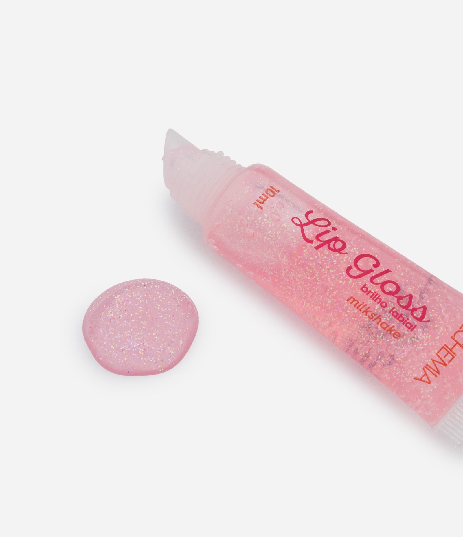 Gloss com Chaveiro de Pelúcia Coração Alchemia Rosa 4