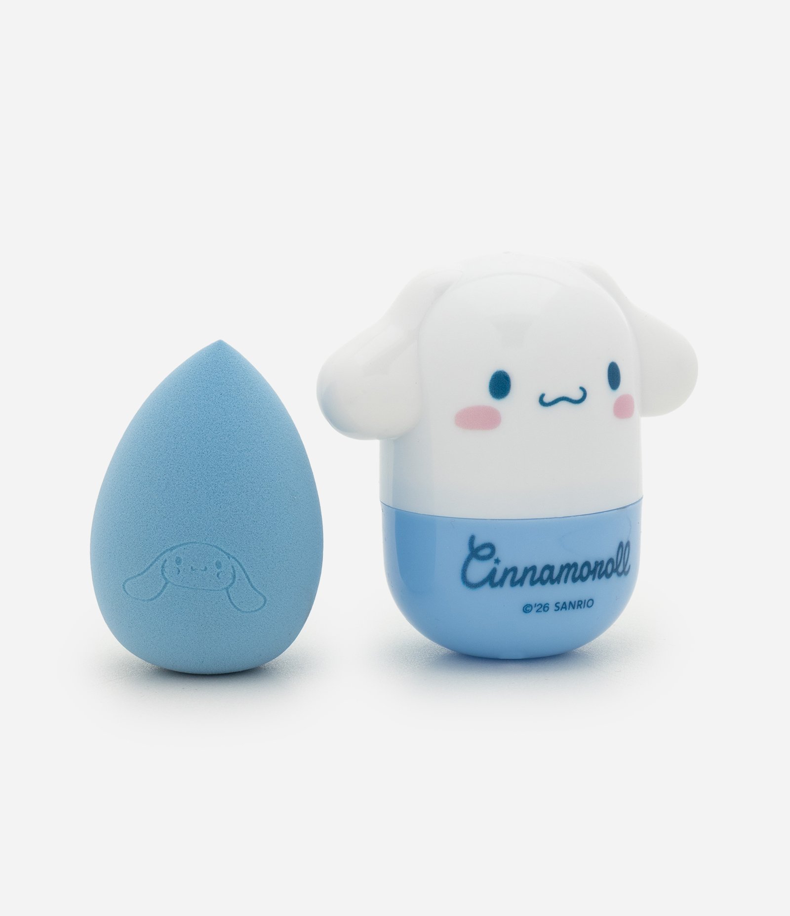 Kit com Esponja de Maquiagem Alchemia com Case Cinnamoroll Azul 4
