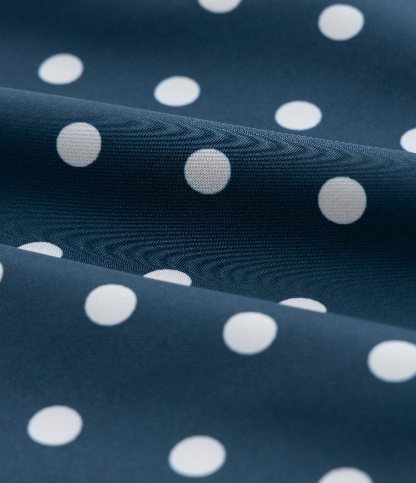 Jaqueta Esportiva Corta Vento com Capuz Estampa Poá Azul 7