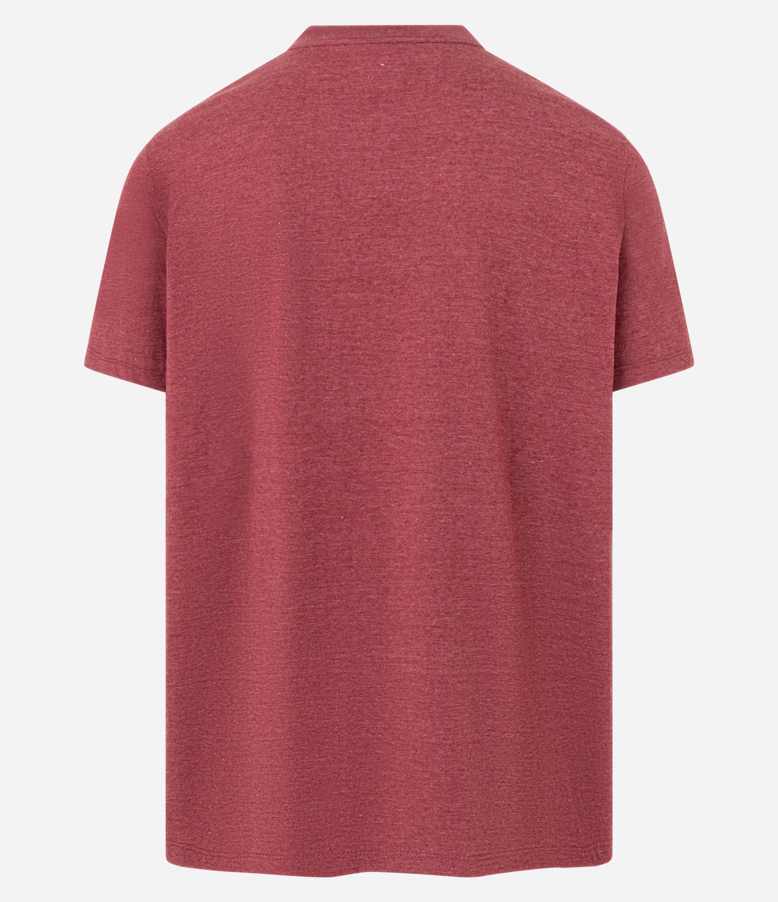 Camiseta Comfort em Algodão com Estampa Lettering Bordô 2