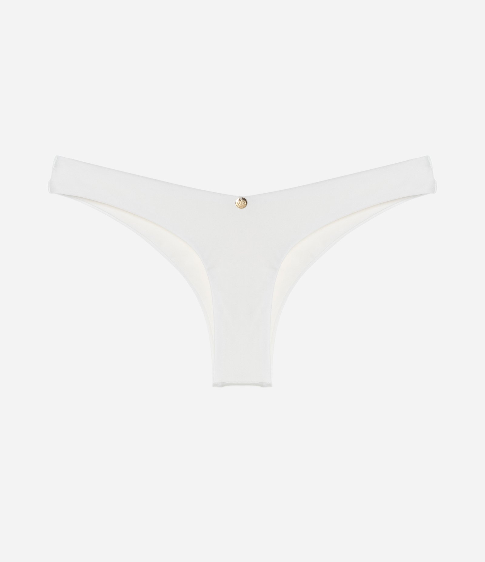 Biquíni Calcinha Asa Delta em Microfibra Branco 6