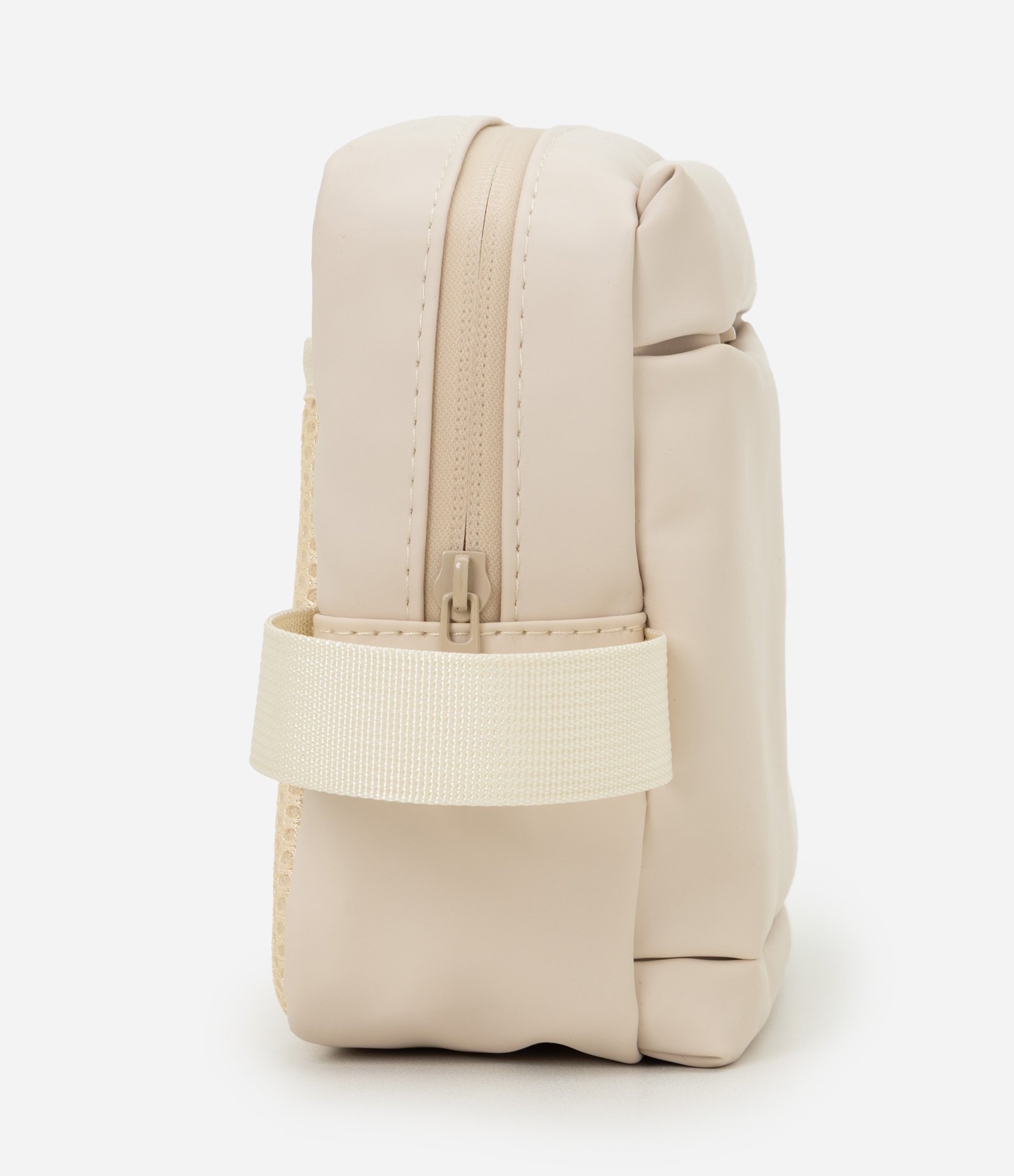 Necessaire Emborrachada com Alça Lateral Off White 2