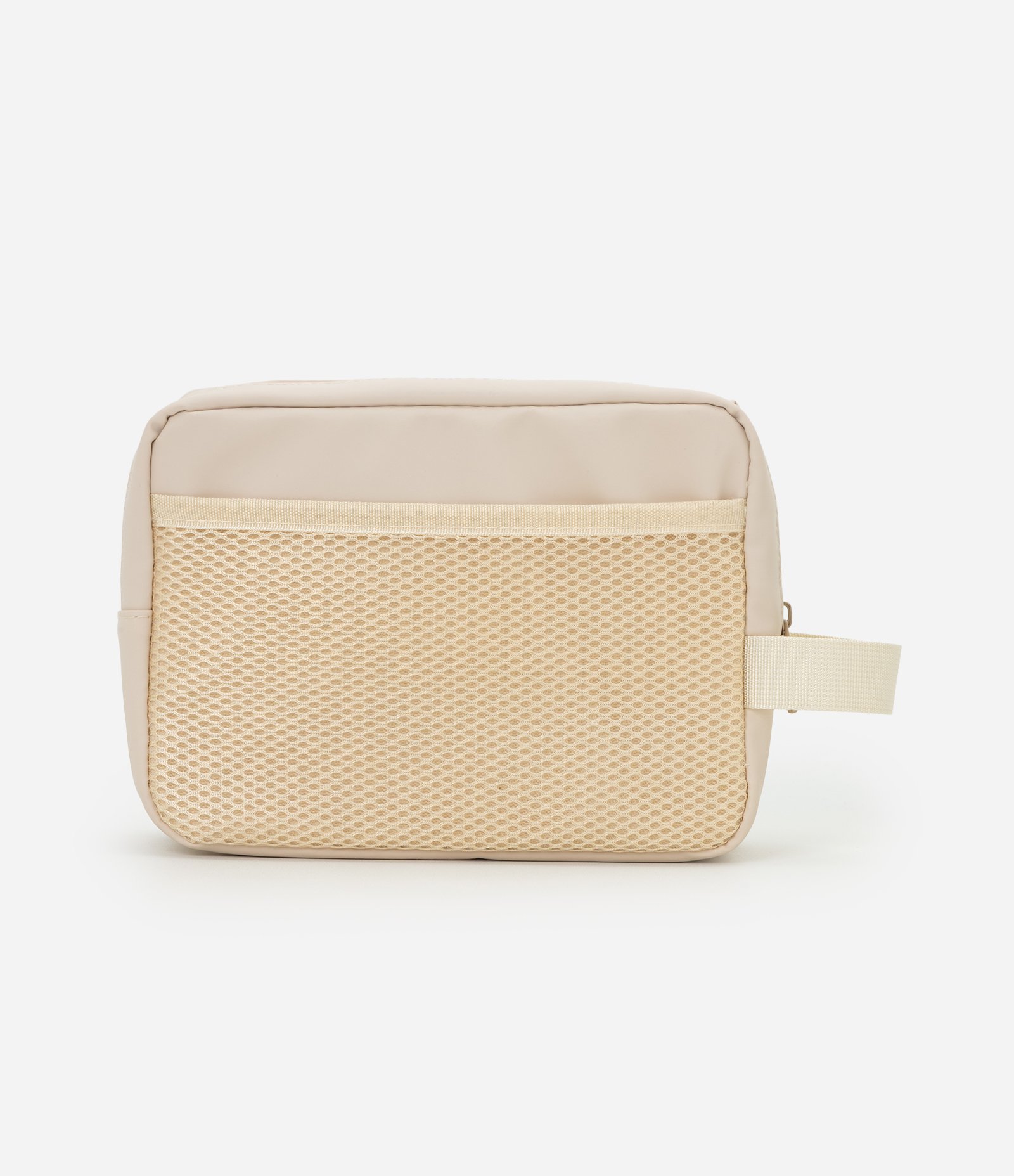 Necessaire Emborrachada com Alça Lateral Off White 3