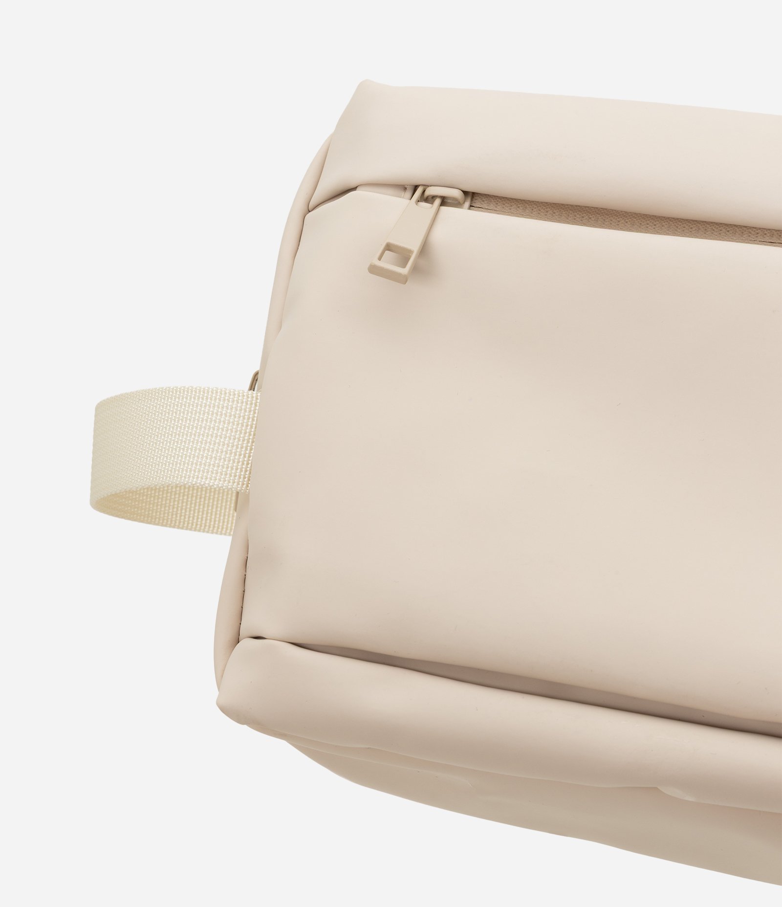 Necessaire Emborrachada com Alça Lateral Off White 4