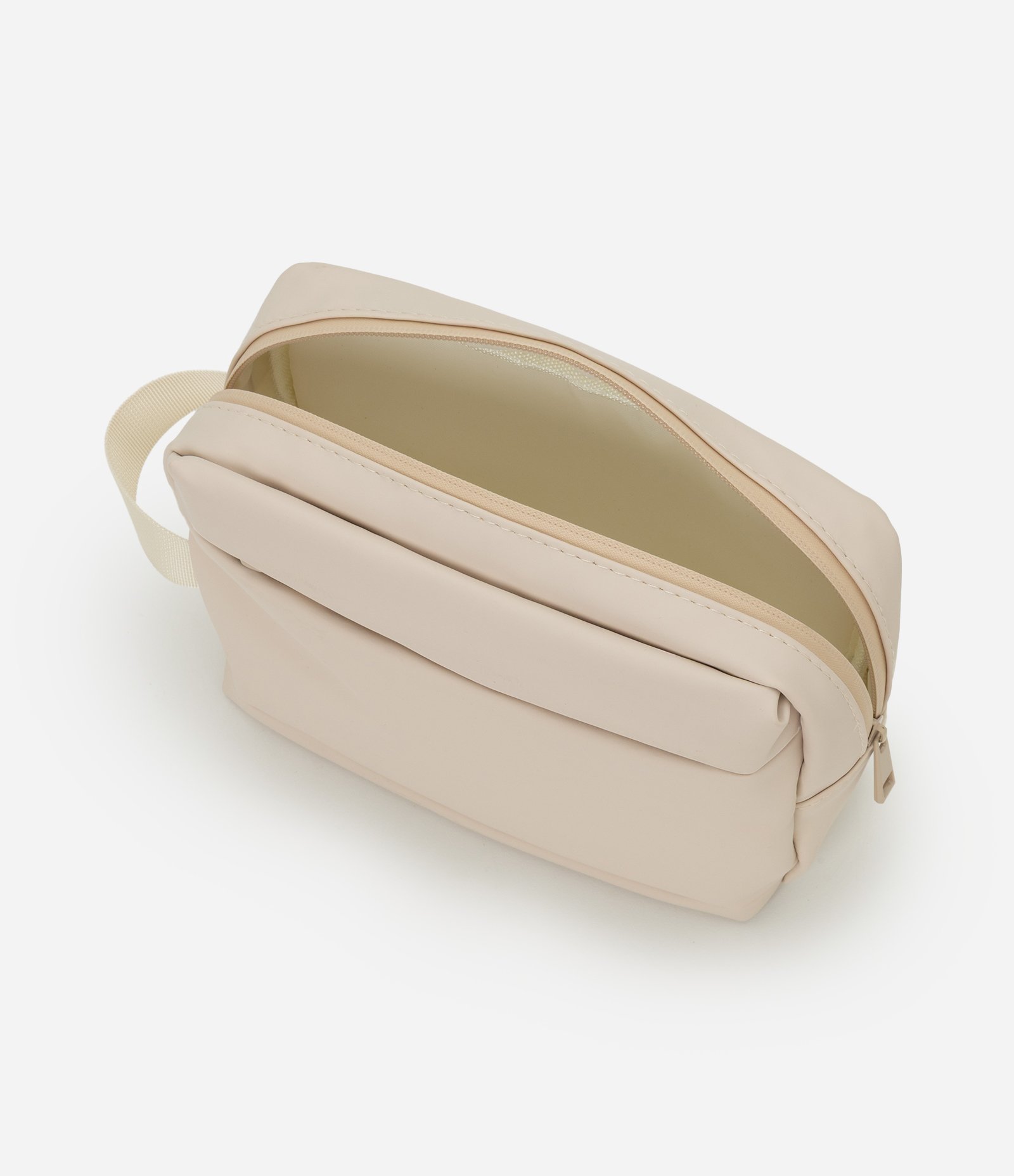 Necessaire Emborrachada com Alça Lateral Off White 5