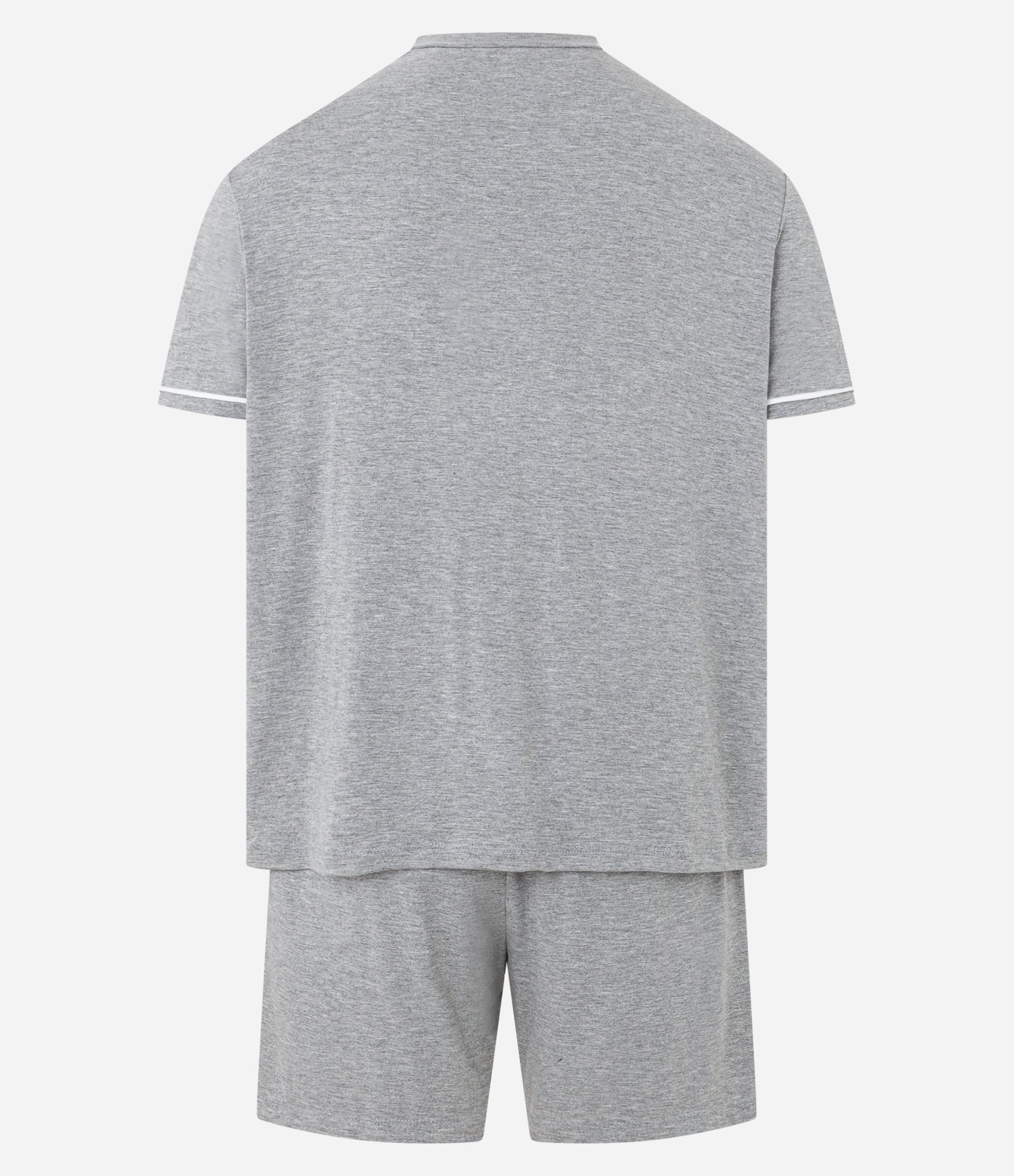 Pijama Comfort em Algodão com Fundo Mescla Cinza 2
