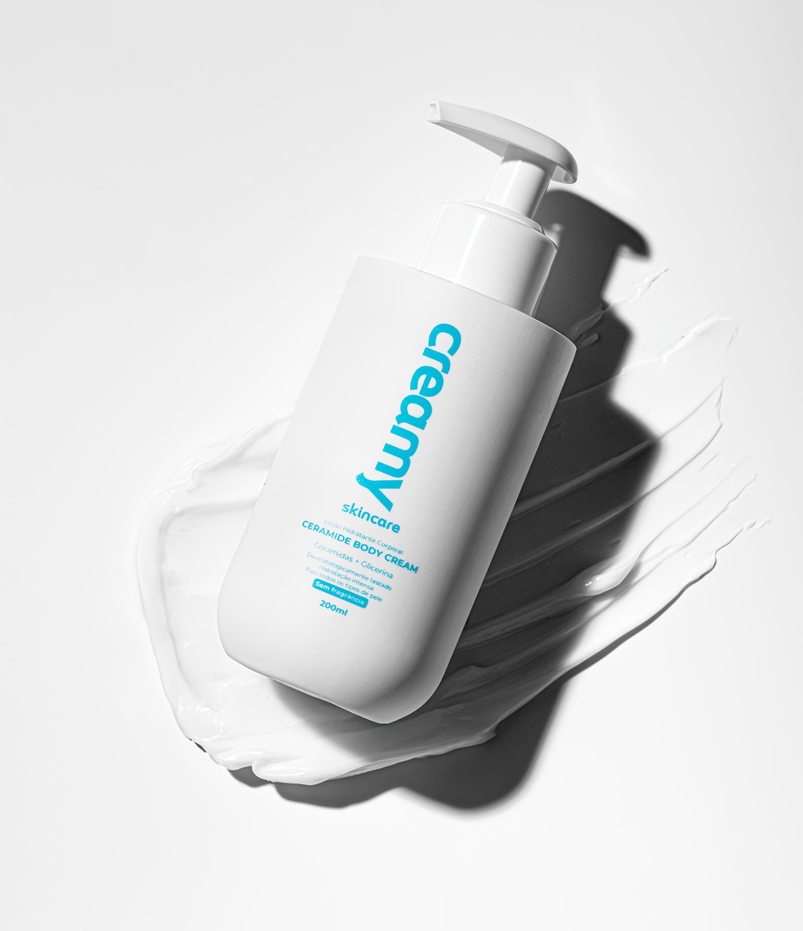 Locao Hidratante Corporal Ceramide Body Cream Sem Fragrancia Creamy 200ml 3