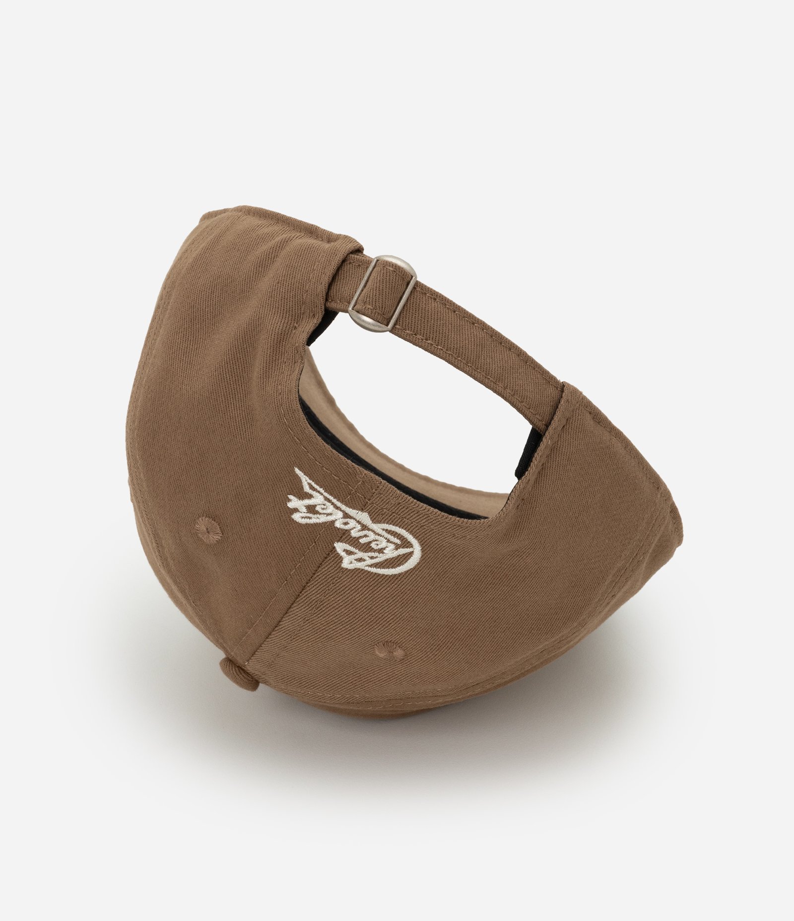 Boné Dad Hat em Sarja com Bordado Lettering Chevrolet Marrom 3