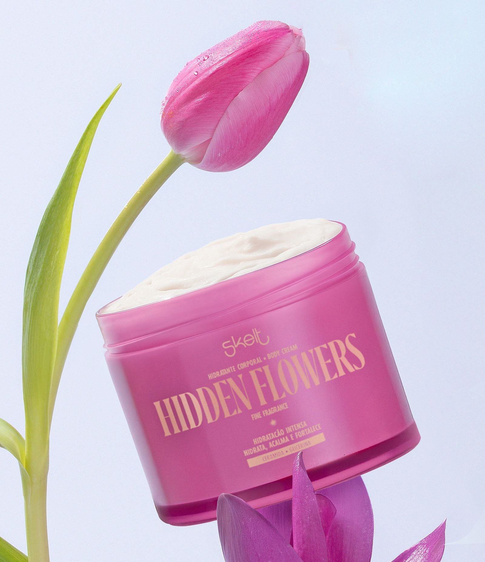 Hidratante Corporal Hidden Flowers Skelt 200g 2