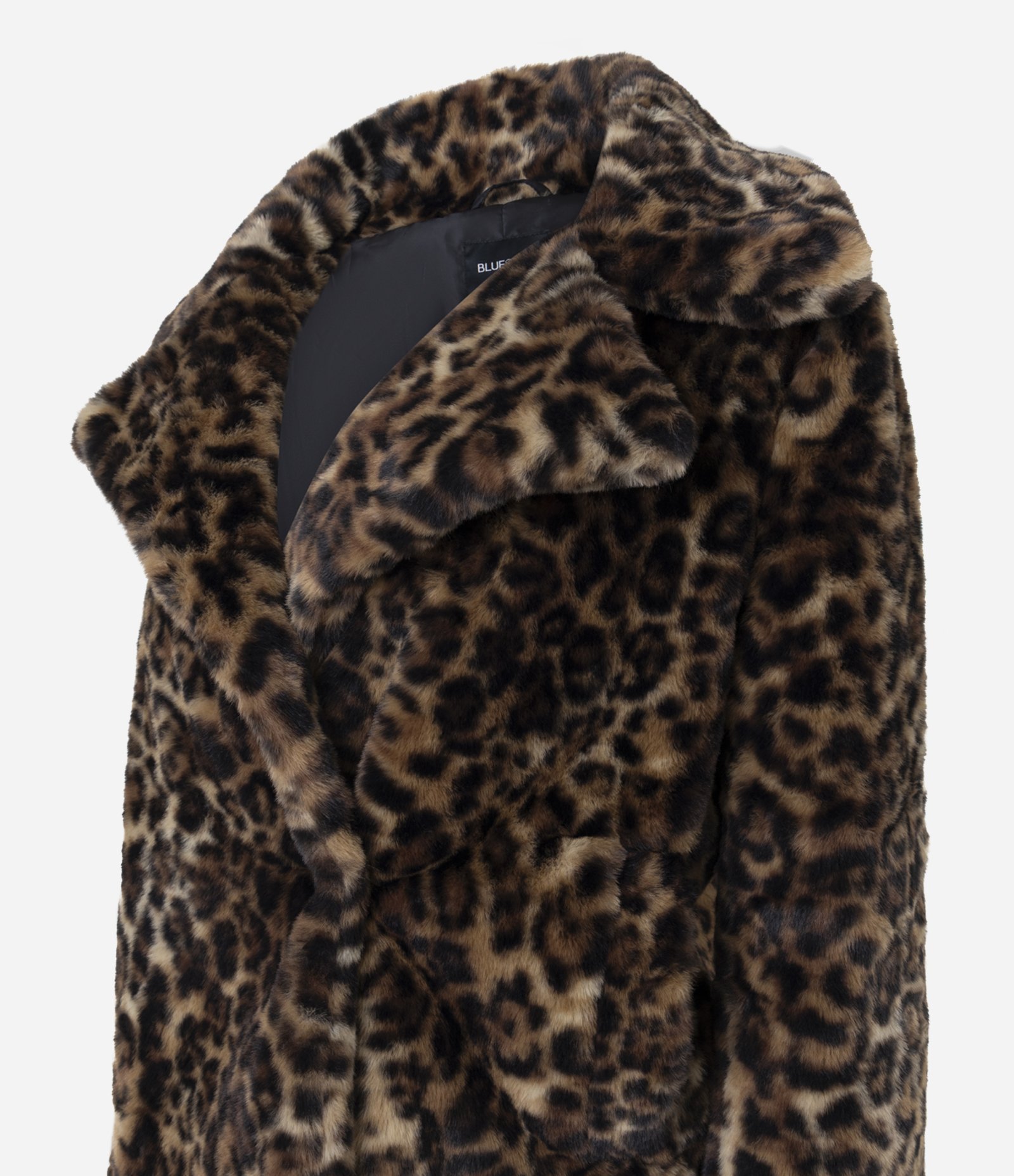 Jaqueta Curta Animal Print com Pelo Sintético Oncinha 7