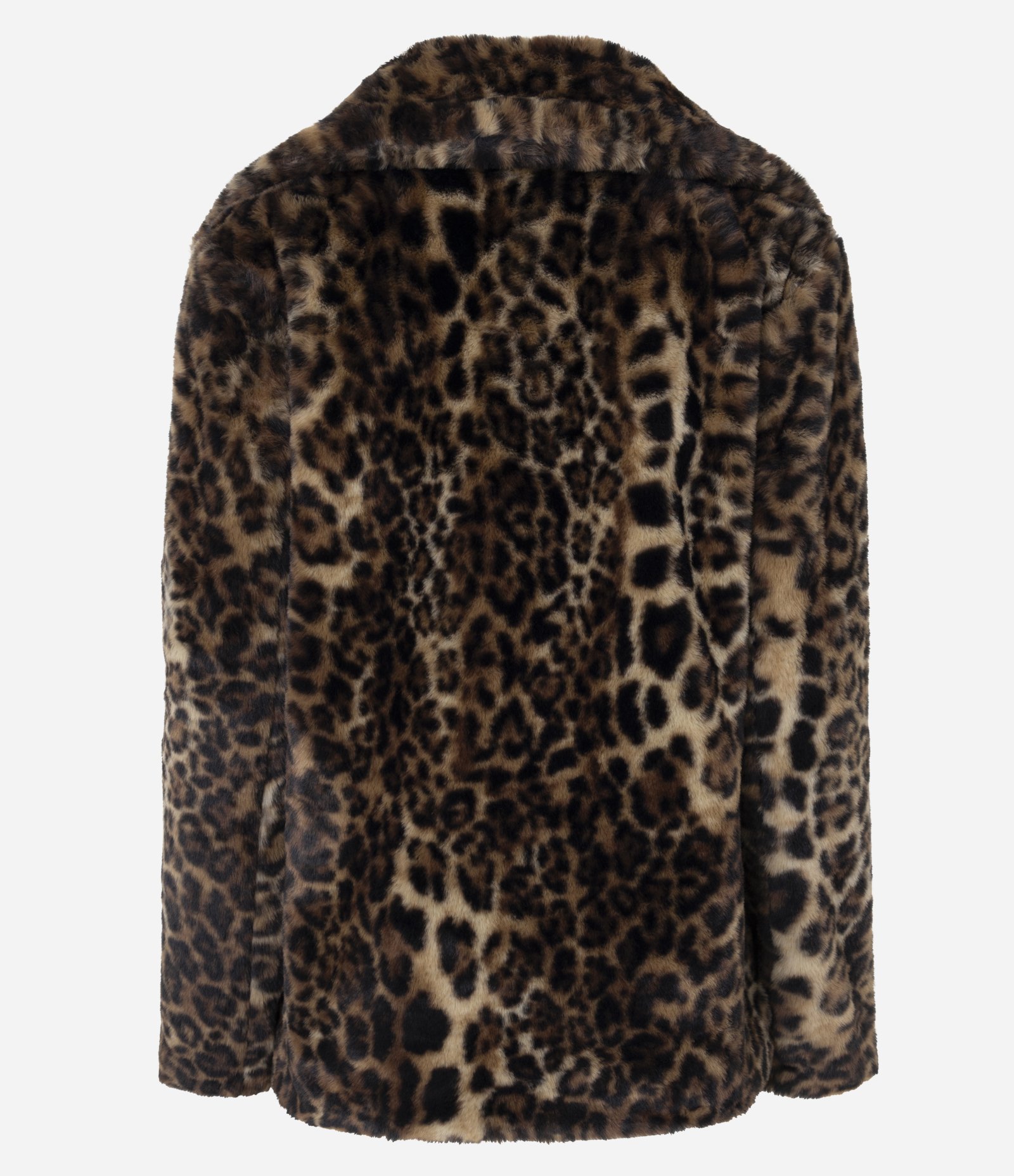 Jaqueta Curta Animal Print com Pelo Sintético Oncinha 8