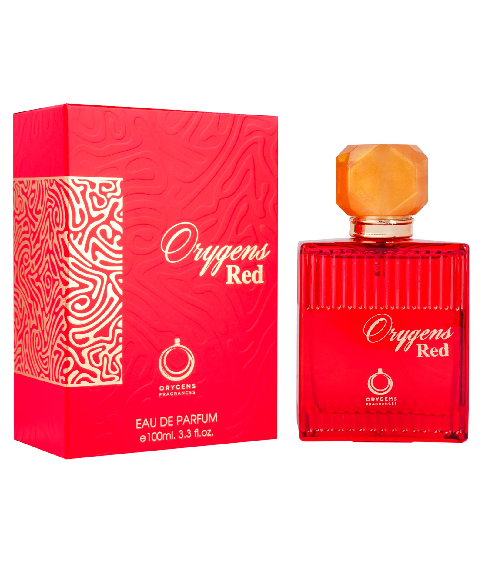 Perfume Orygens Fragances Red Eau De Parfum 100ML 2
