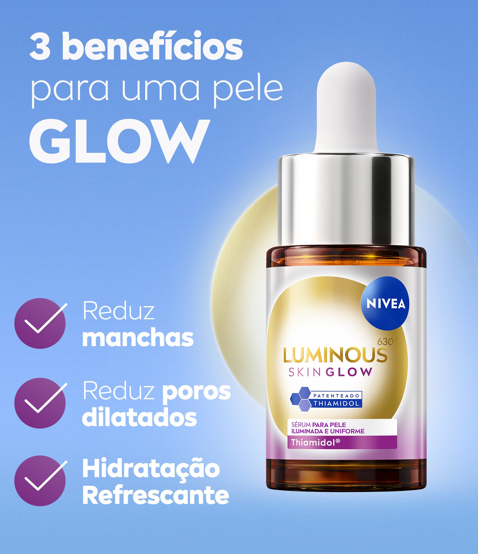 Sérum Facial Skin Glow Luminous 630® Nivea 15ml 5