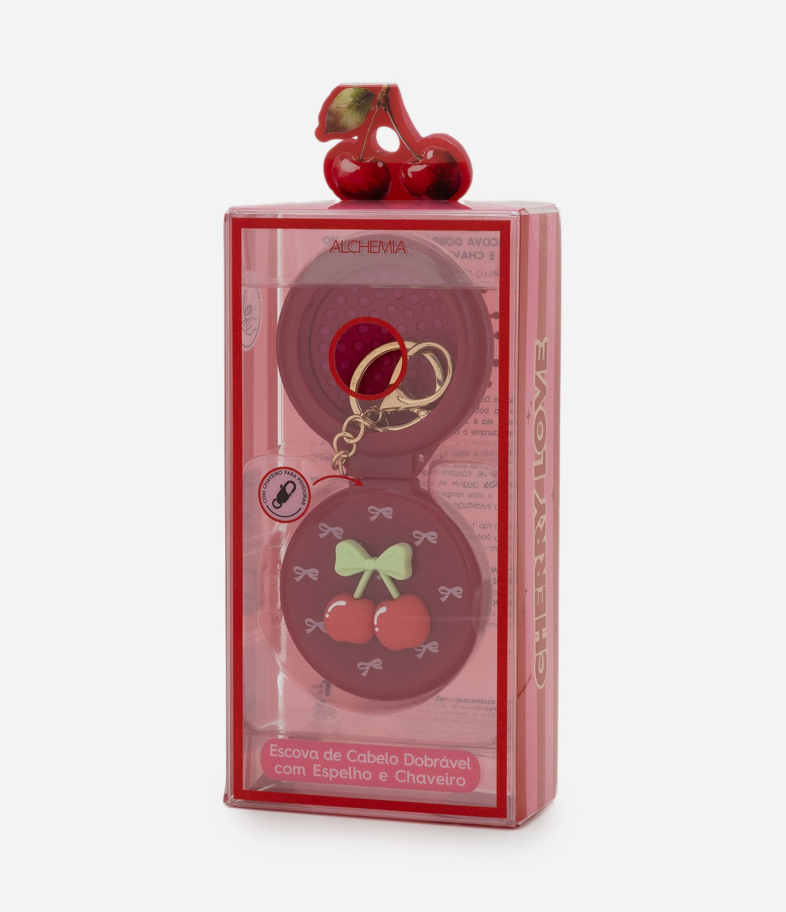 Escova Chaveiro Cherry Alchemia U 1
