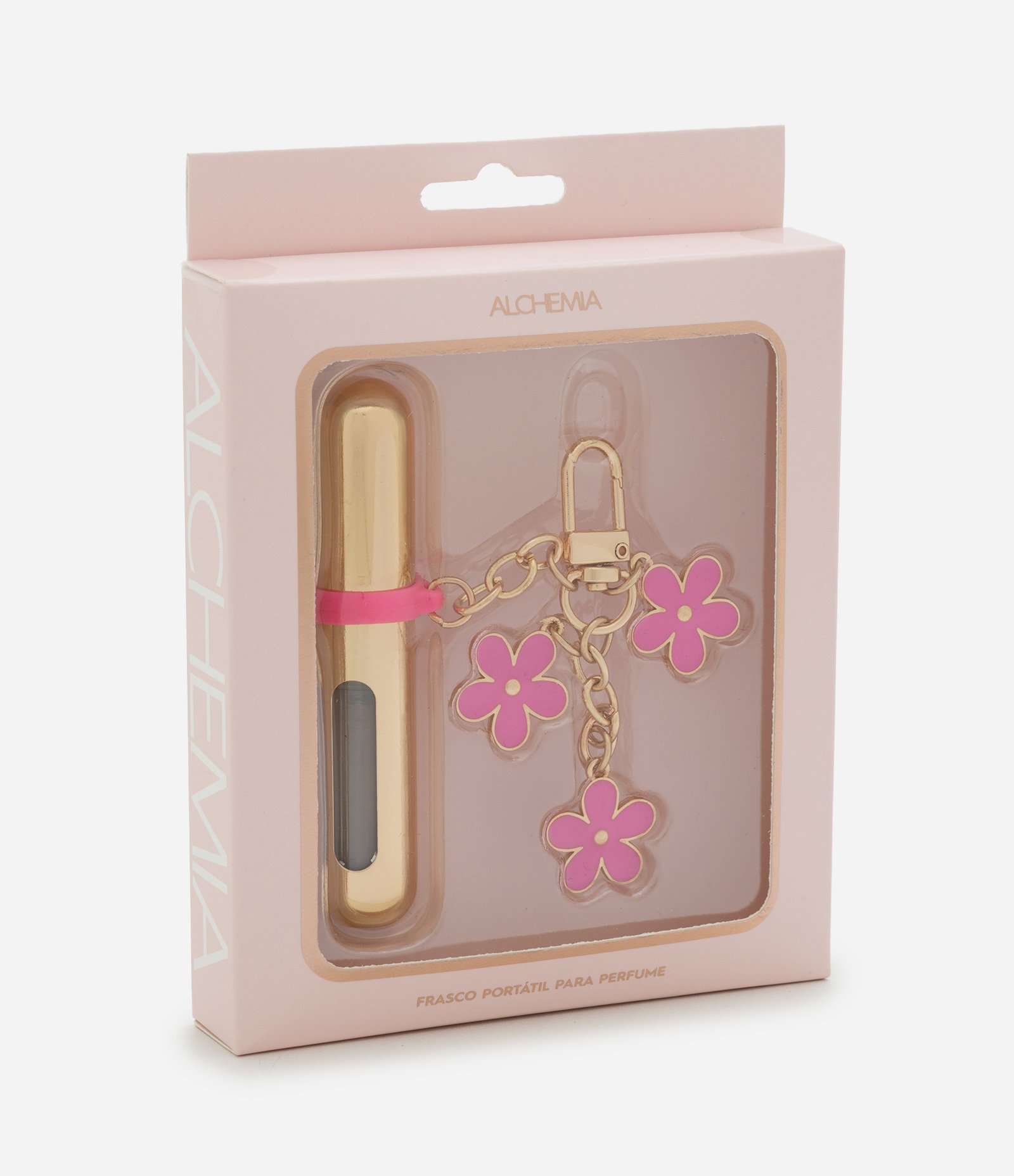 Porta Perfume Alchemia com Chaveiro de Flor U 1
