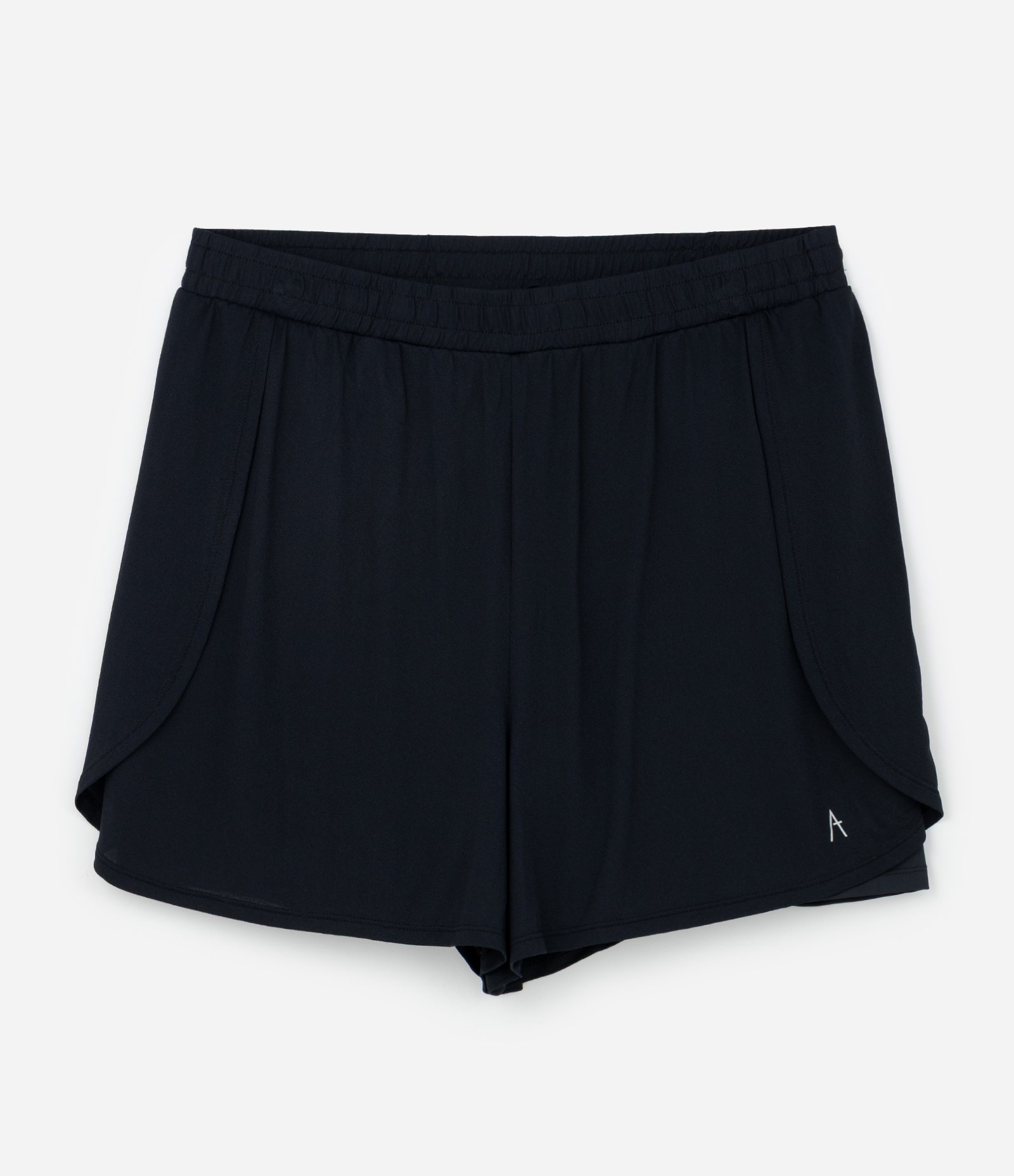 Bermuda com Short Runner em Tecnologia Dry Curve & Plus Size Preto 5