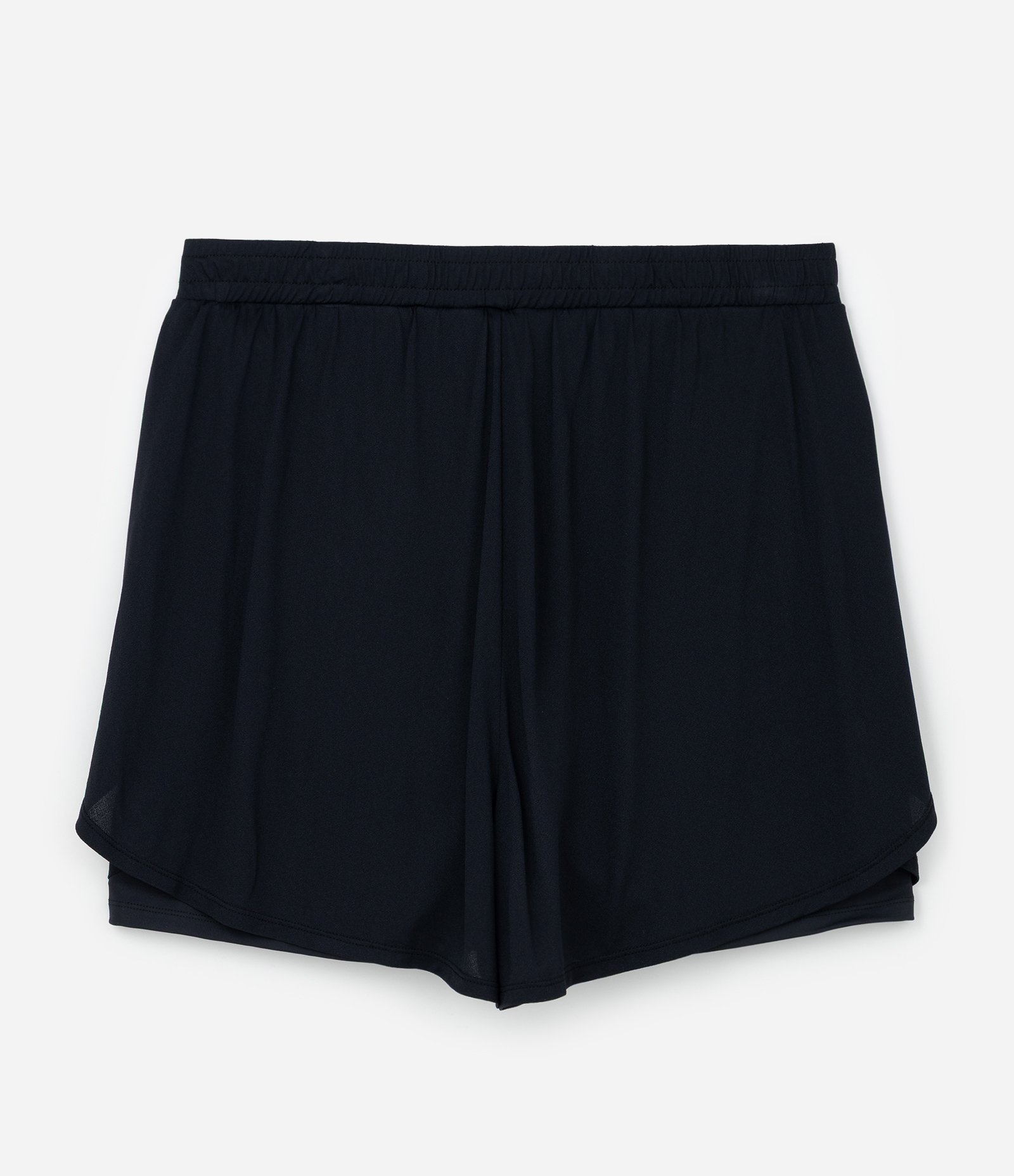 Bermuda com Short Runner em Tecnologia Dry Curve & Plus Size Preto 6