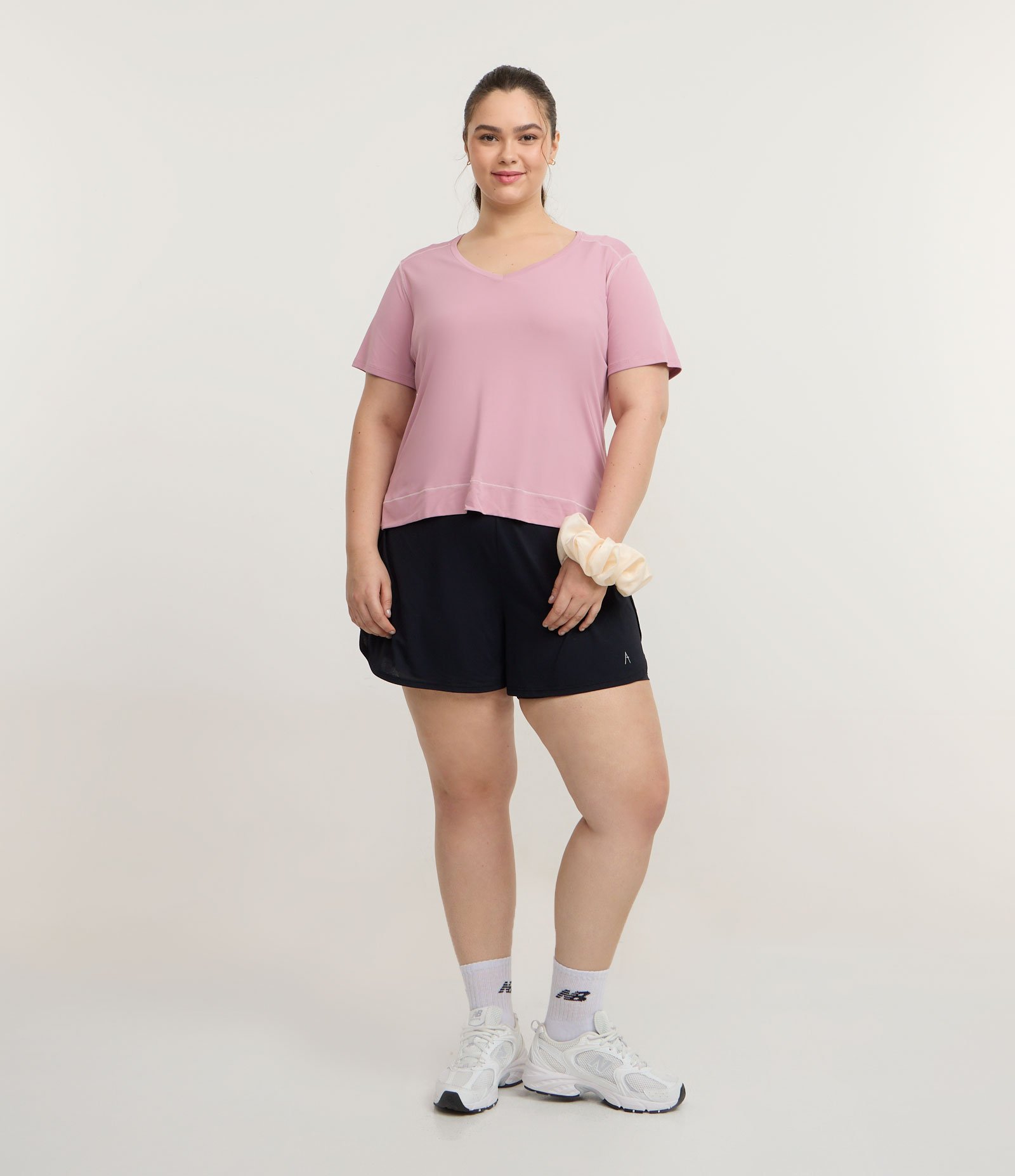 Camiseta Mullet Esportiva com Tecnologia Dry Curve & Plus Size Lilás 2