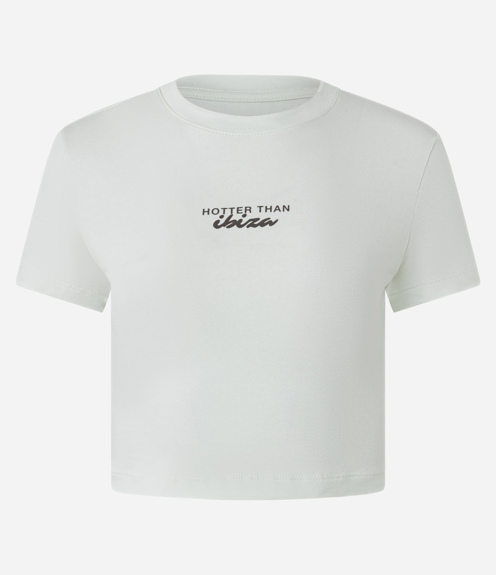 Camiseta New T-shirt com Estampa Lettering Ibiza Cinza 1