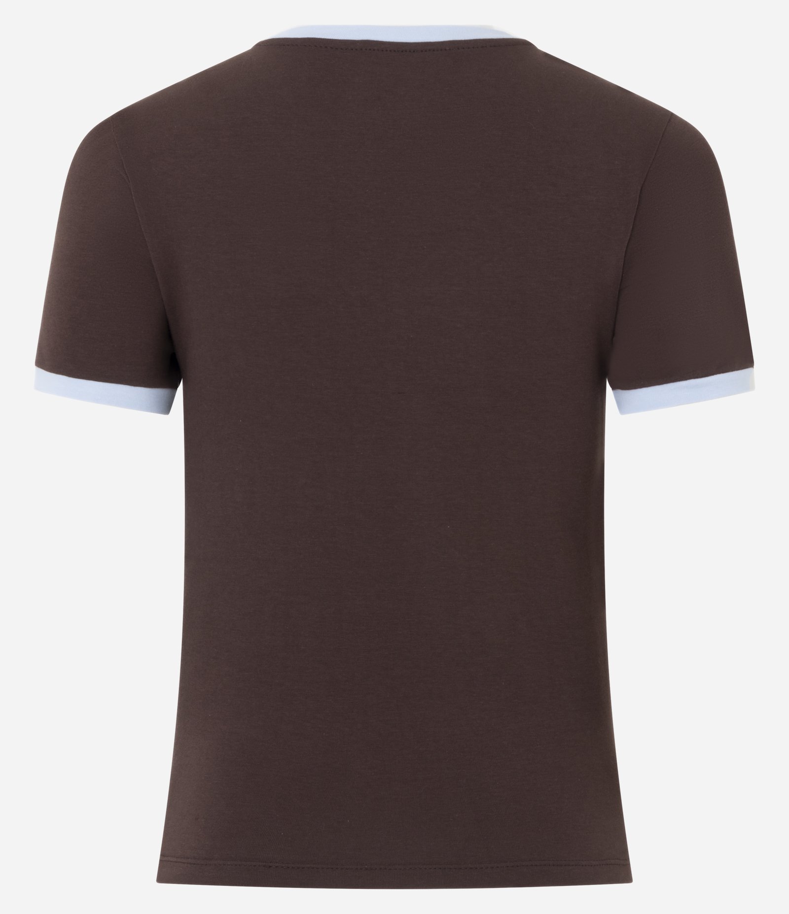 Camiseta em Algodão com Estampa Cascão Marrom 2