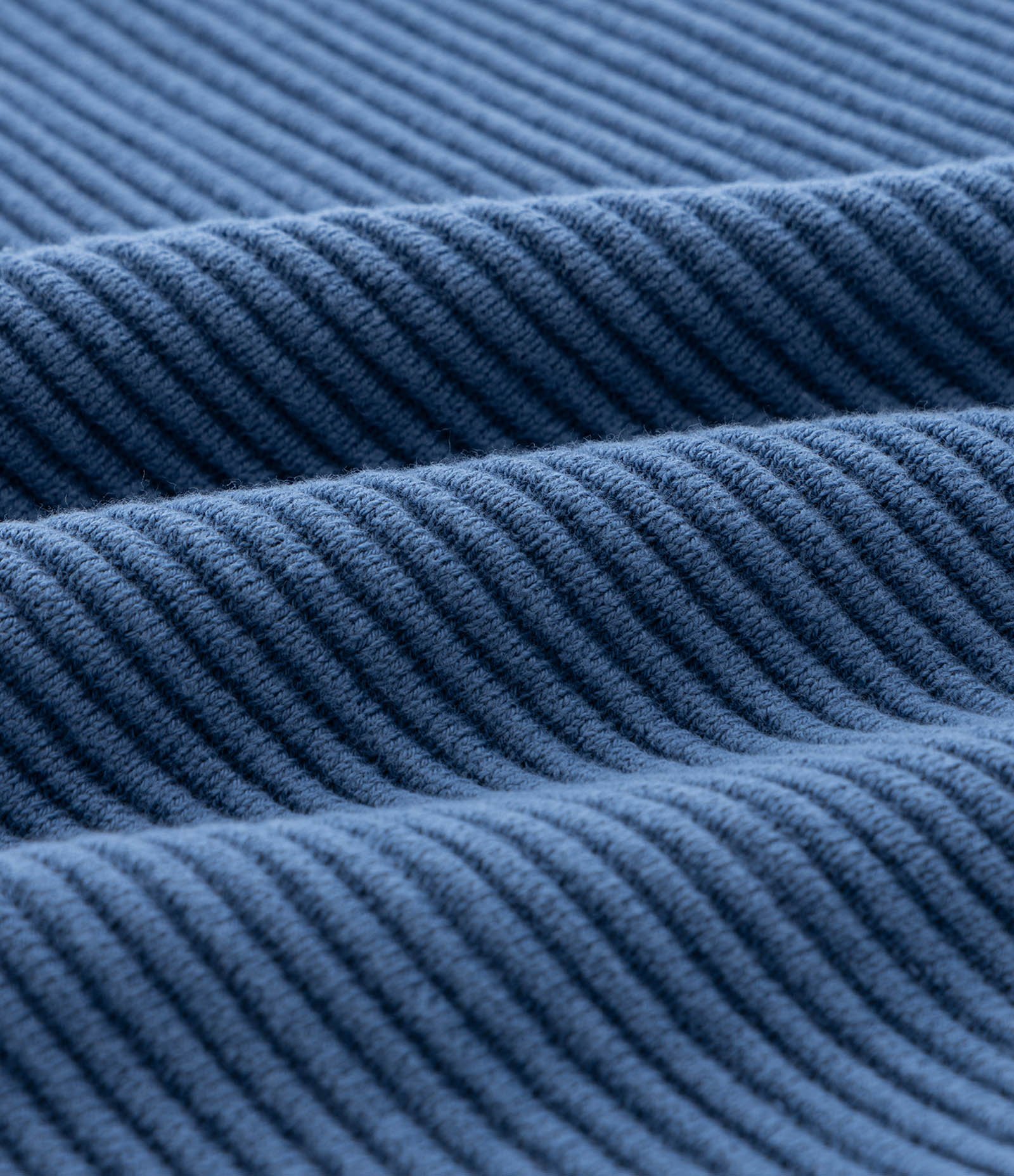 Blusão Infantil Canelado com Cava Raglan - Tam 5 a 14 Anos Azul 3