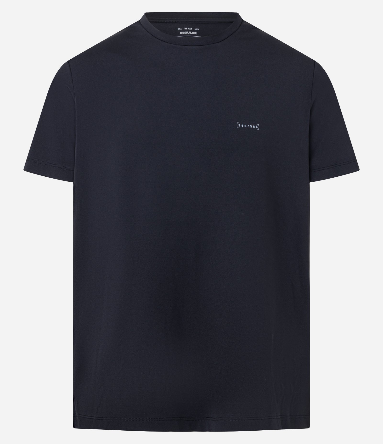 Camiseta Esportiva Regular com Tecnologia Dry e Estampa Localizada Preto 6