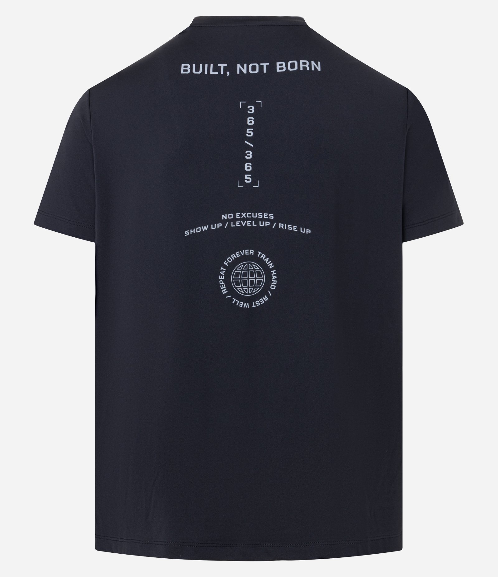 Camiseta Esportiva Regular com Tecnologia Dry e Estampa Localizada Preto 7