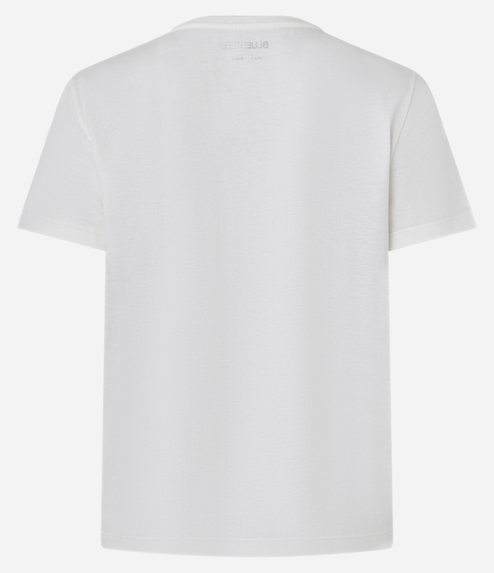 Camiseta T-Shirt em Algodão com Estampa Lettering Branco 5