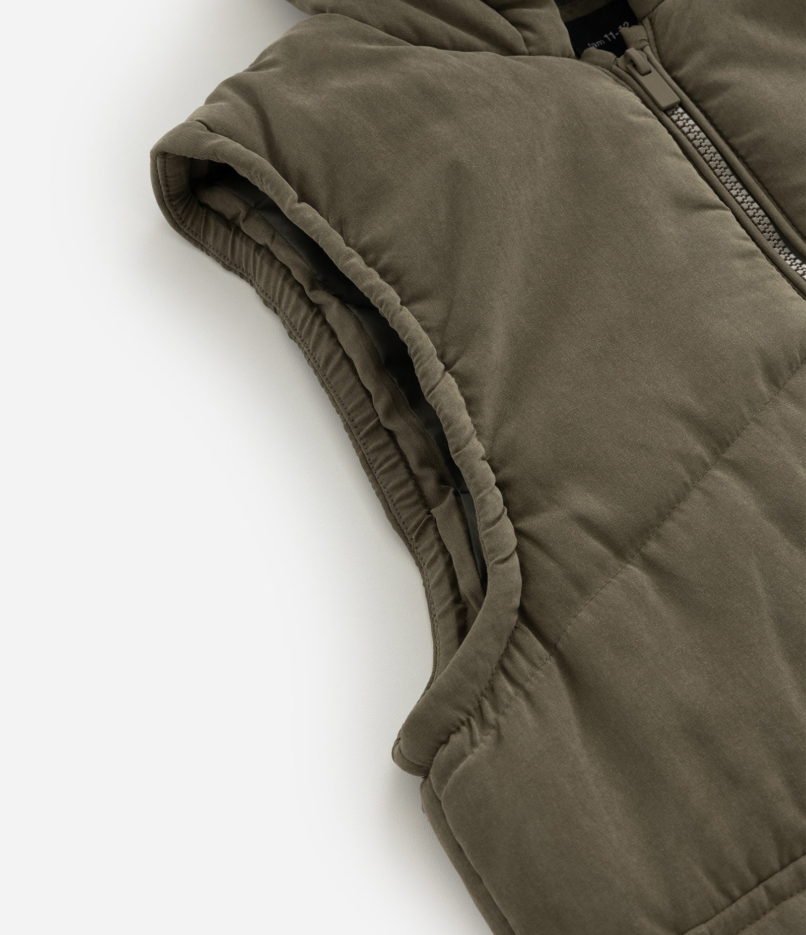 Colete Infantil com Capuz – Tam 5 a 14 Anos Verde Militar 5