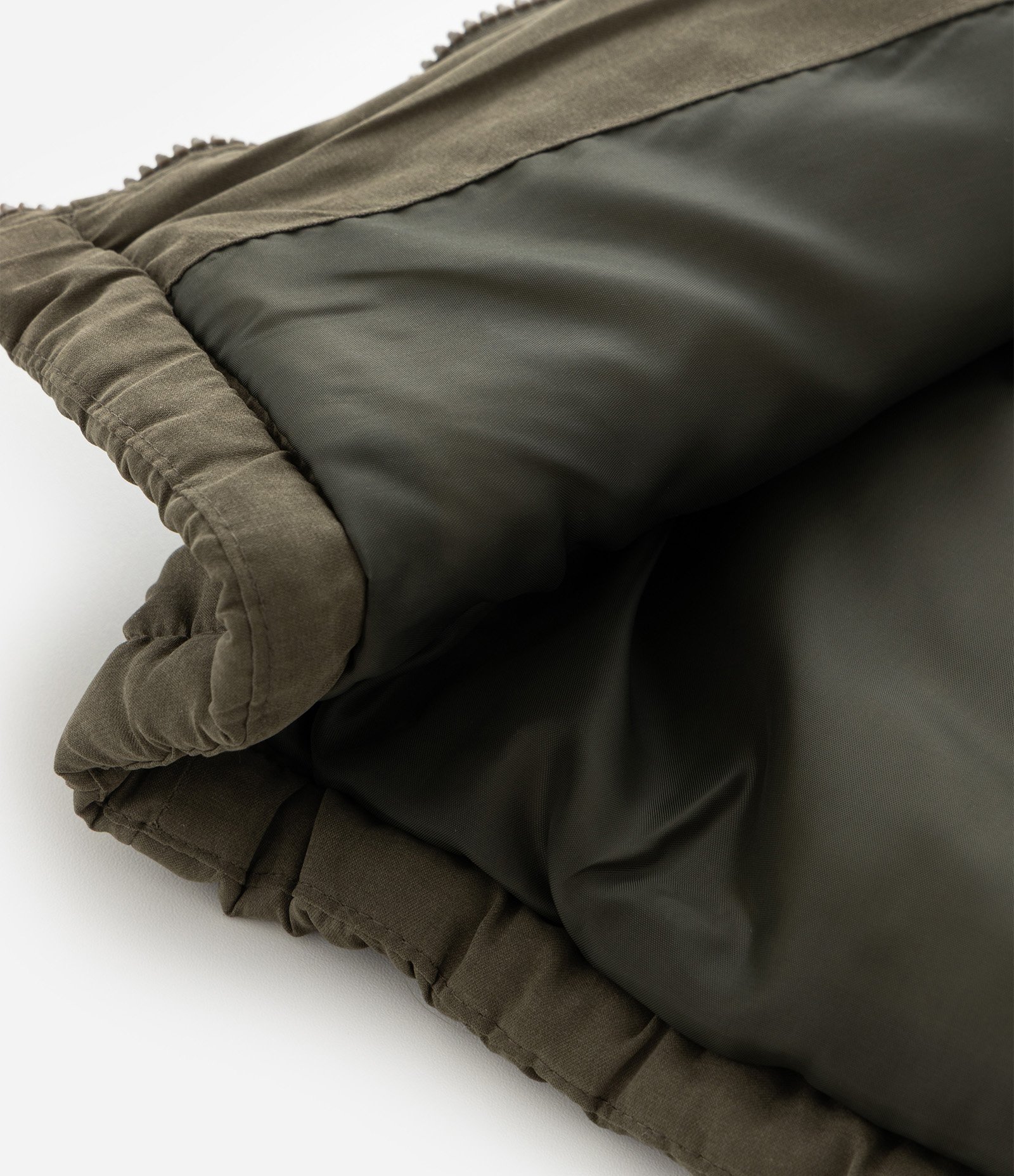 Colete Infantil com Capuz – Tam 5 a 14 Anos Verde Militar 6