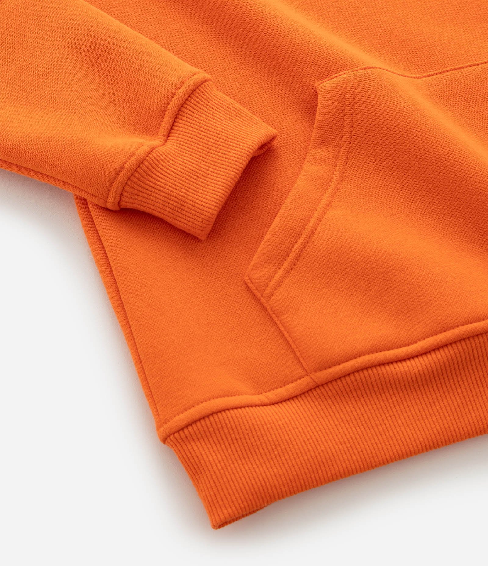 Casaco Infantil com Capuz e Patch Rubber – Tam 5 a 14 Anos Laranja 6