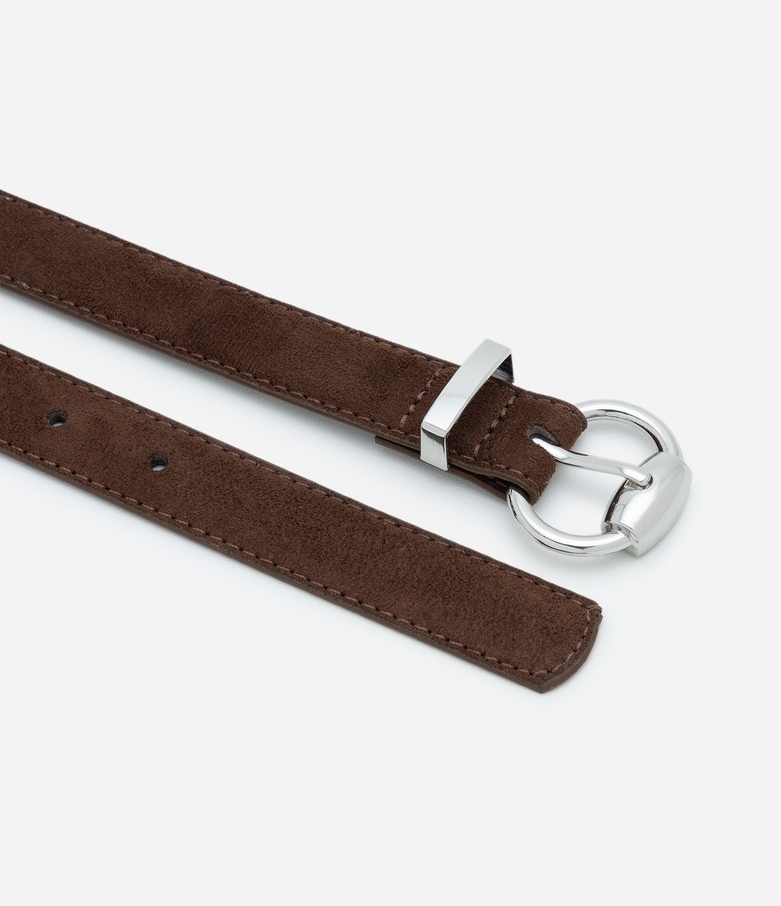 Kit 02 Cintos em Suede com Largura Fina Multicores 3